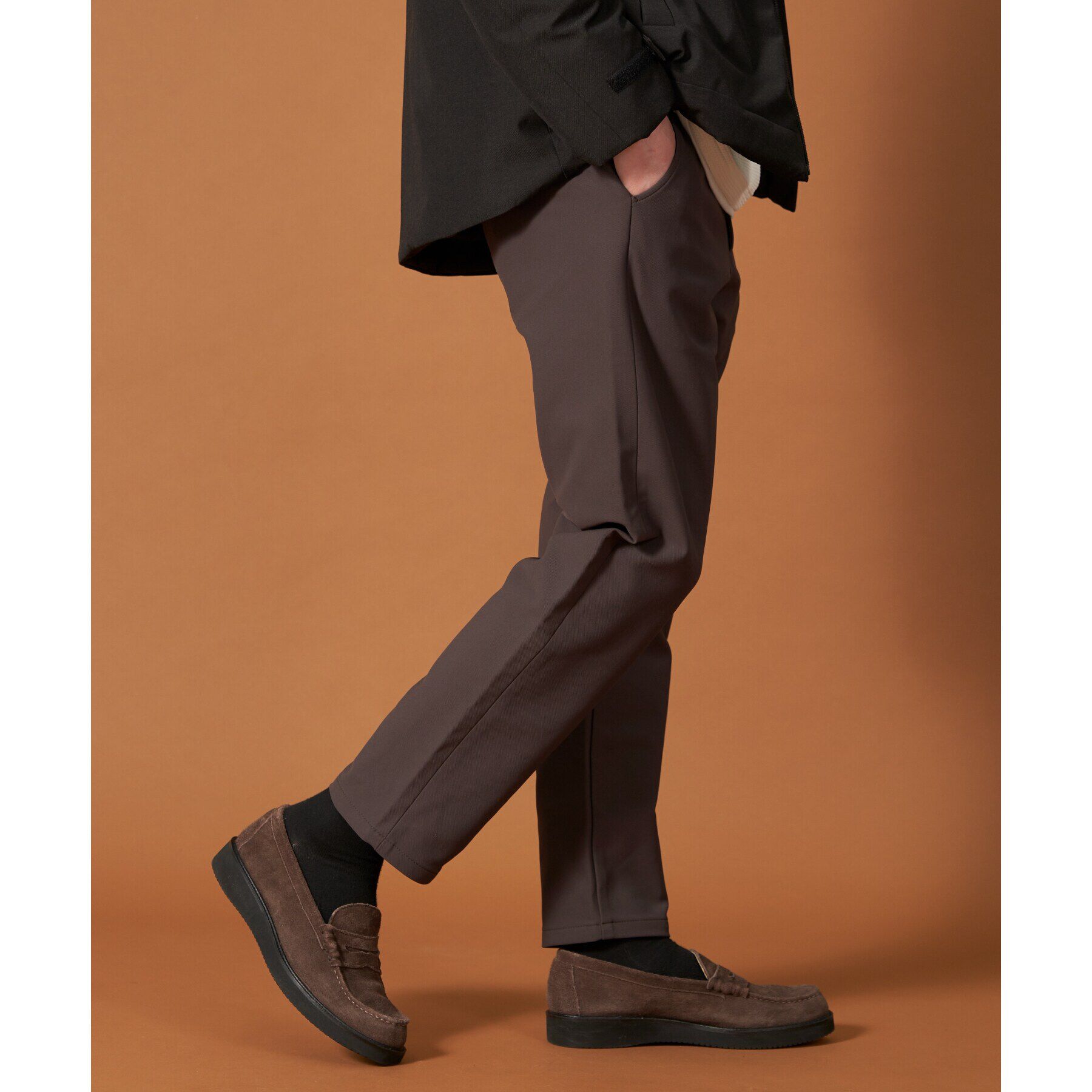 THE SHOP TK「スマートムーブイージーパンツ WARM ver 360&deg;ストレッチ／裏起毛」|その他|