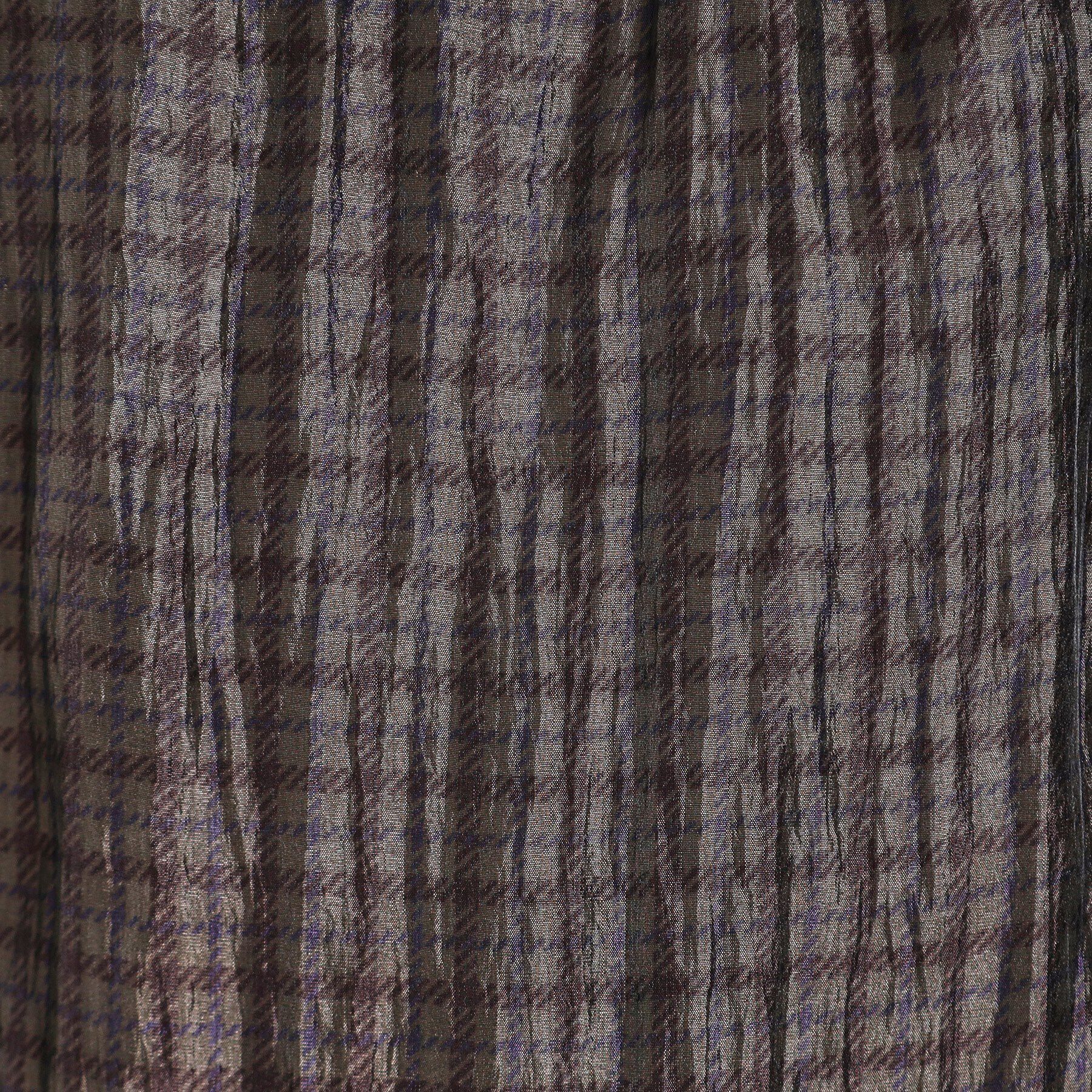 THE SHOP TK「シアーチェックプリントブラウス」|シャツ・ブラウス|