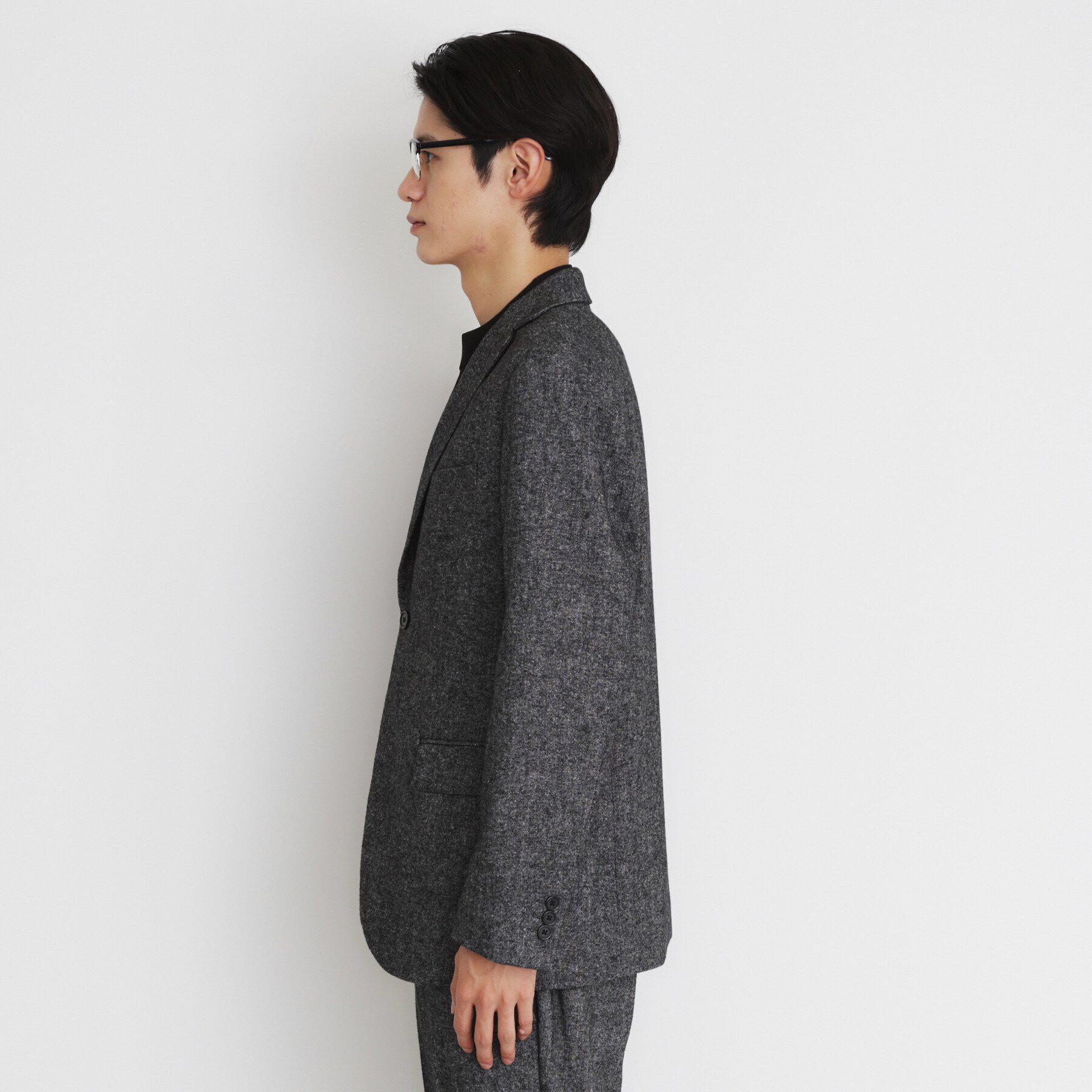 THE SHOP TK「ウール混ホームスパンジャケット」|テーラードジャケット|