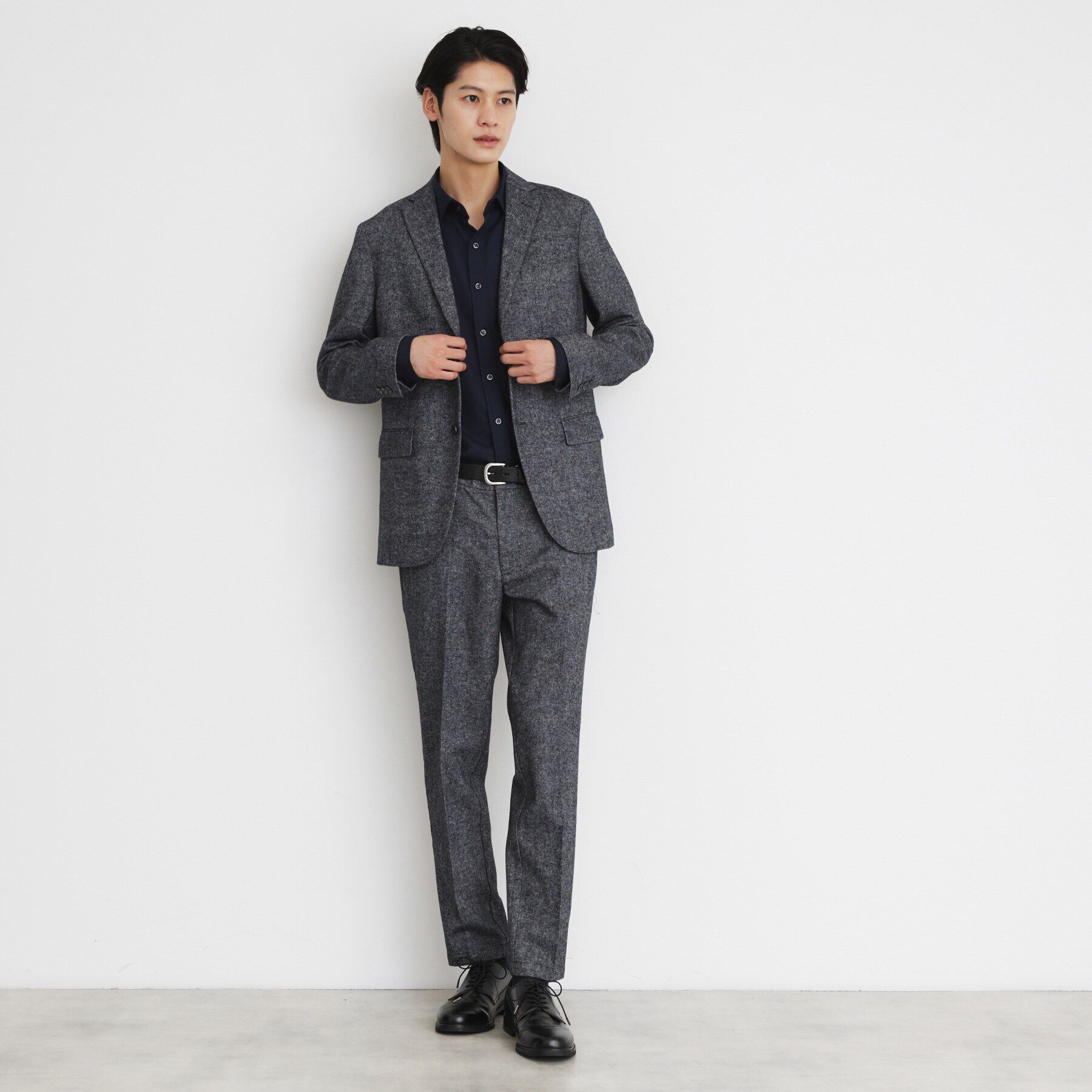 THE SHOP TK「ウール混ホームスパンジャケット」|テーラードジャケット|