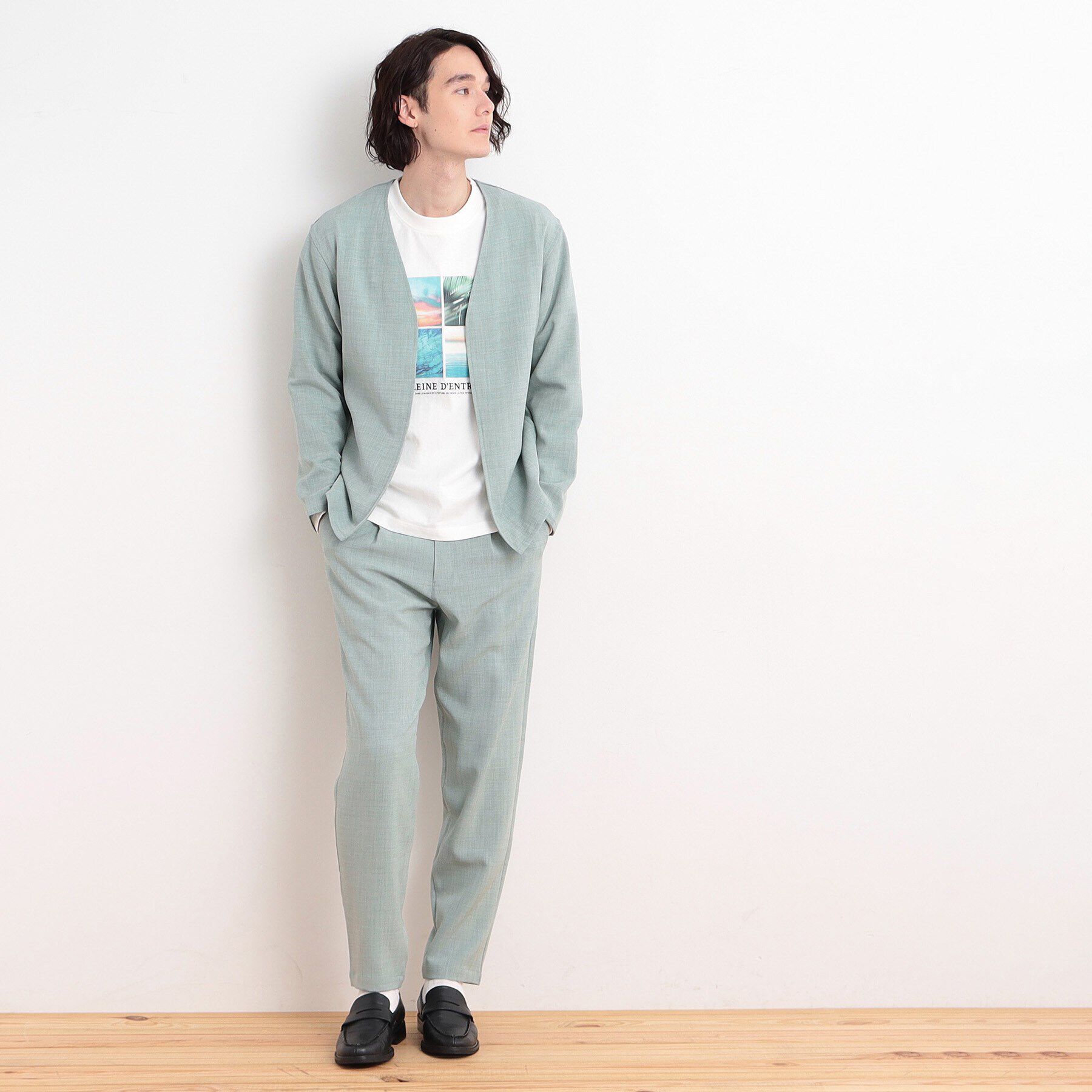 THE SHOP TK「【CAVIAN/キャビアン】リサイクルシャークスキンイージーパンツ セットアップ可」|その他|