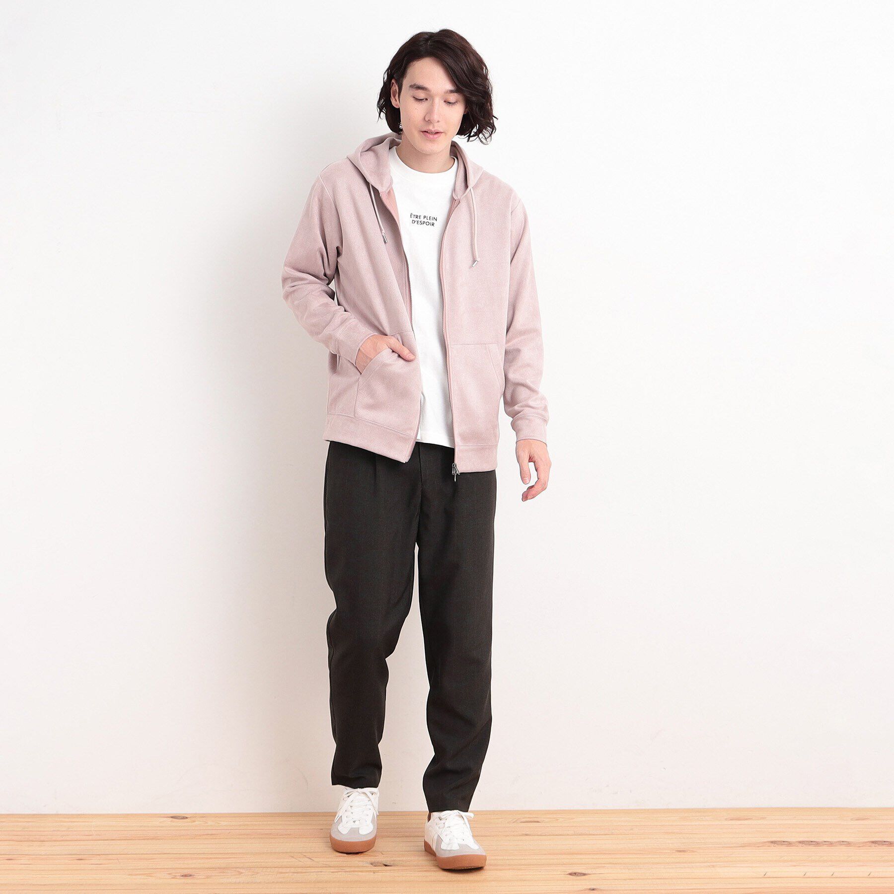 THE SHOP TK「グレンチェックイージーテーパードパンツ」|その他|