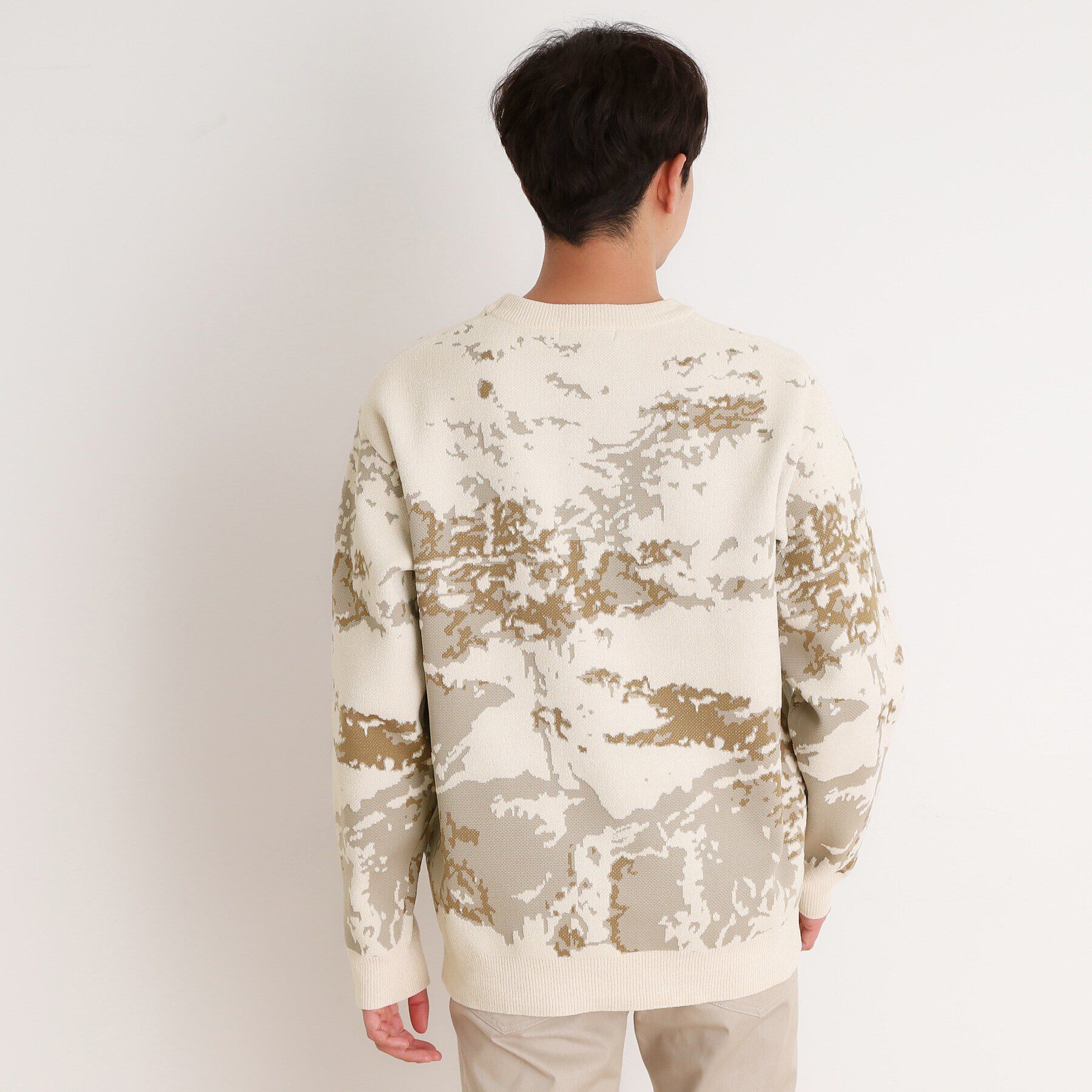 THE SHOP TK「モールジャカードプルオーバー」|ニット・セーター|