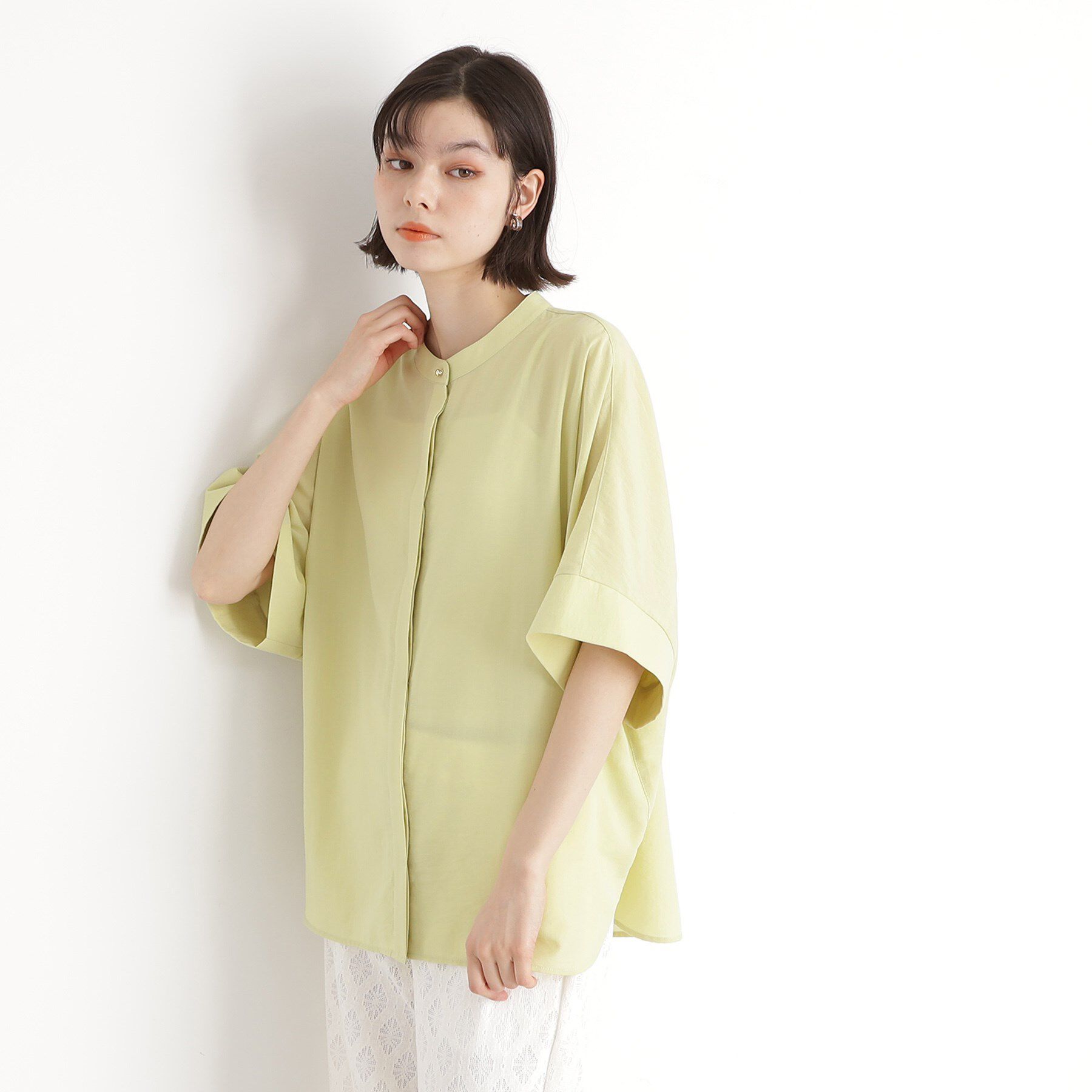 THE SHOP TK「ドルマンブラウス【7色展開/洗濯機OK/体型カバー】」|シャツ・ブラウス|