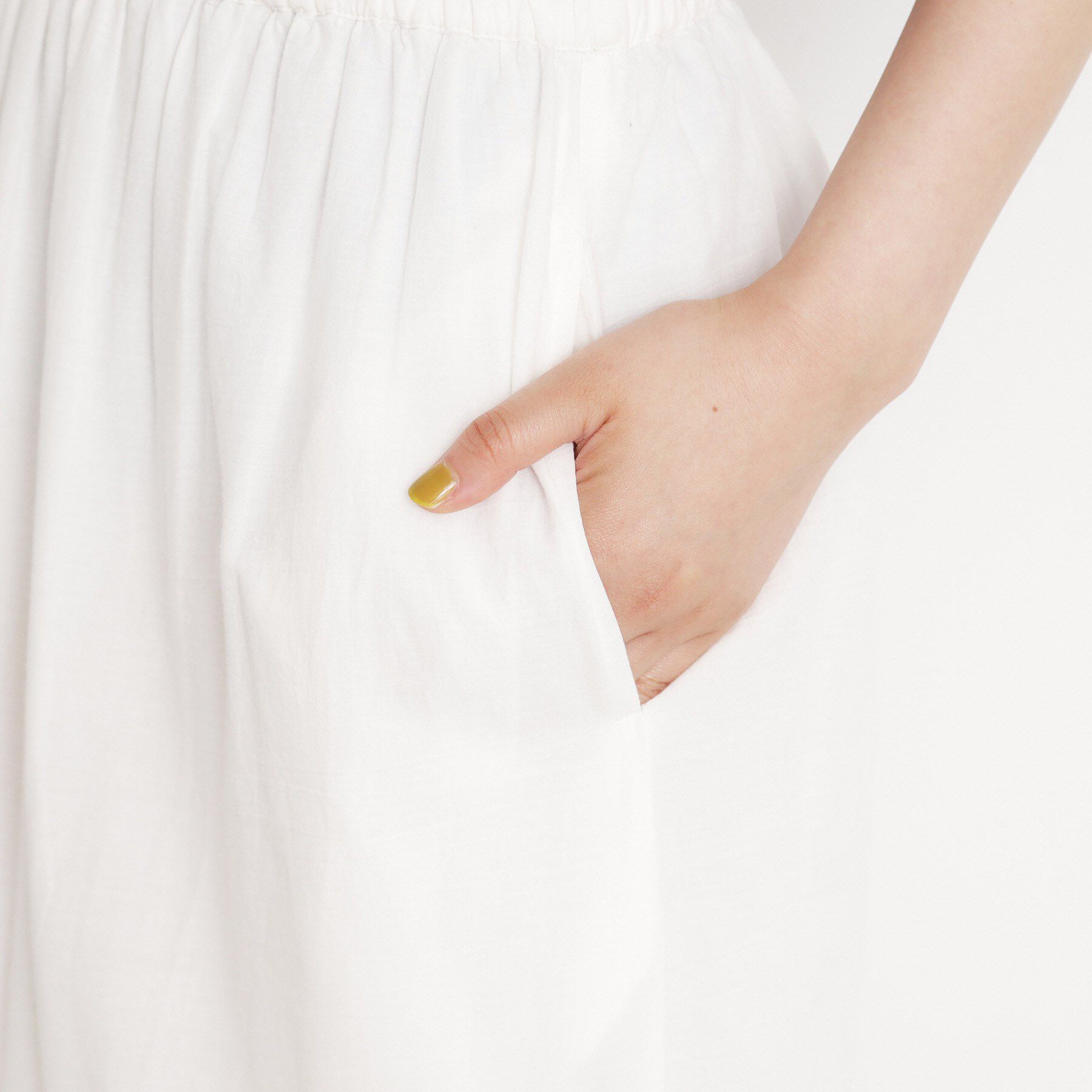 THE SHOP TK「スカラップ刺繍スカート【洗濯機OK】」|スカート|