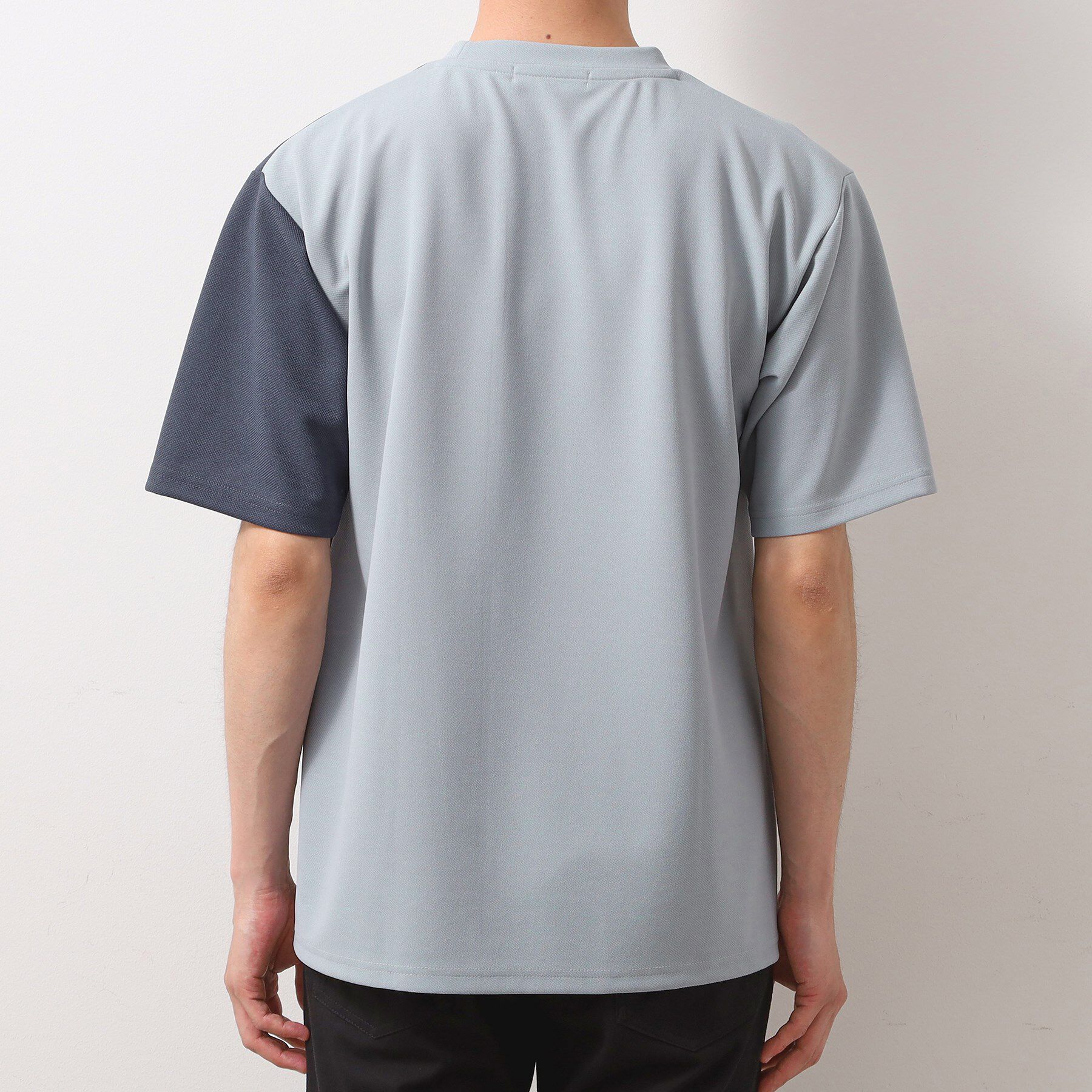 THE SHOP TK「ツイルブロッキング半袖Tシャツ」|Tシャツ・カットソー|