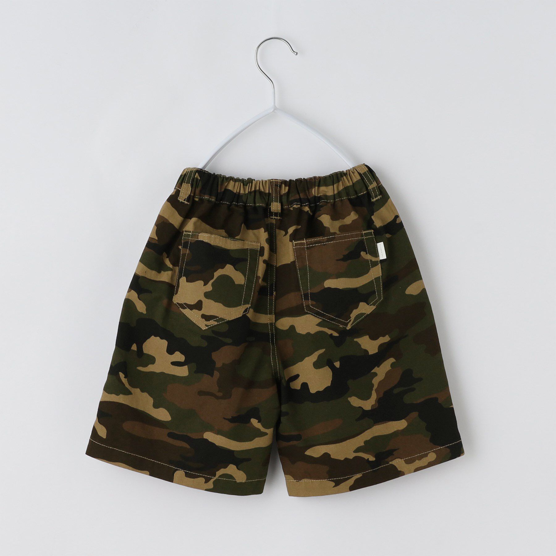 THE SHOP TK「【110－160】デニム＆カモフラ柄ハーフパンツ/洗濯機OK」|その他|