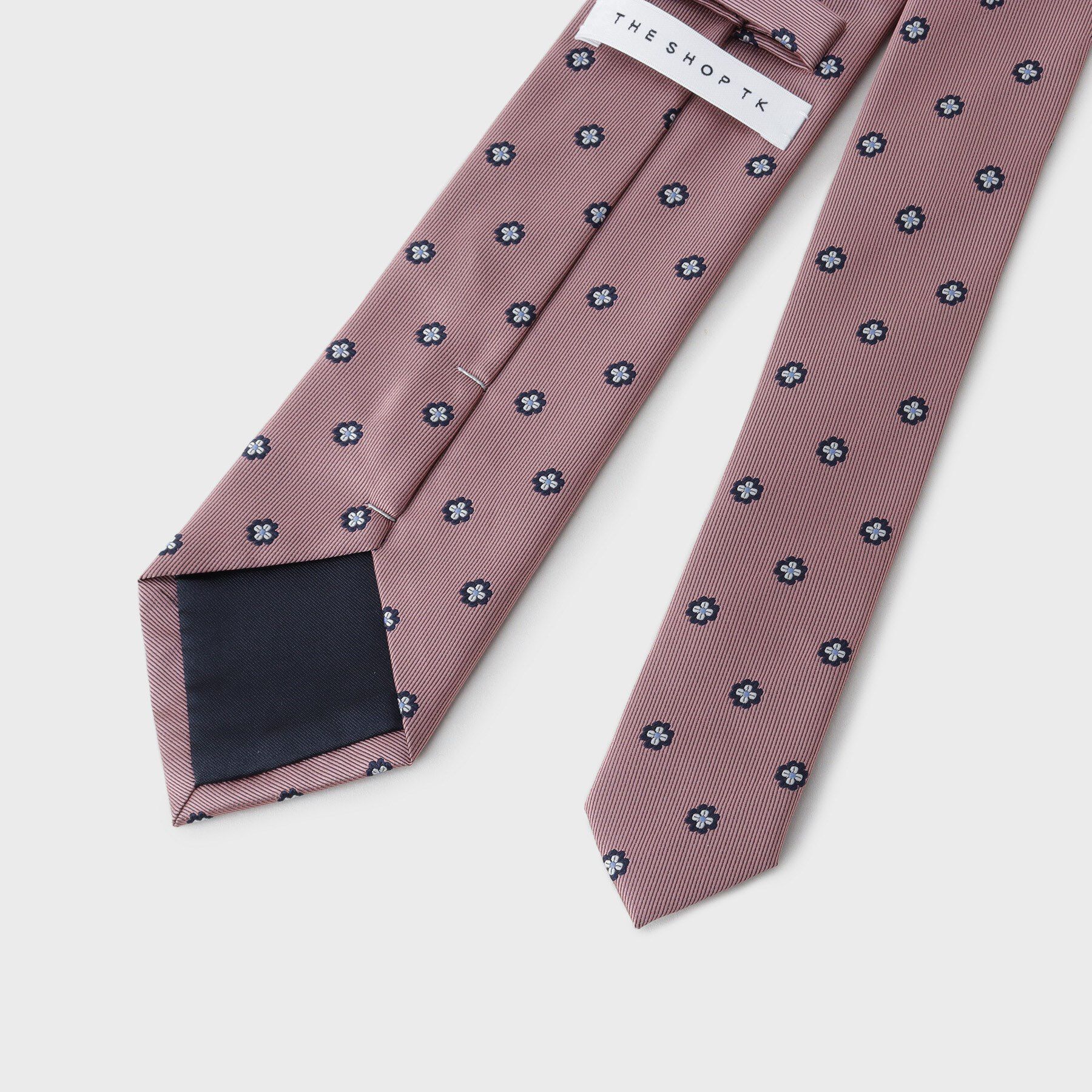 THE SHOP TK「マルチフラワーデザインネクタイ 【洗濯機OK】」|ネクタイ・蝶ネクタイ|