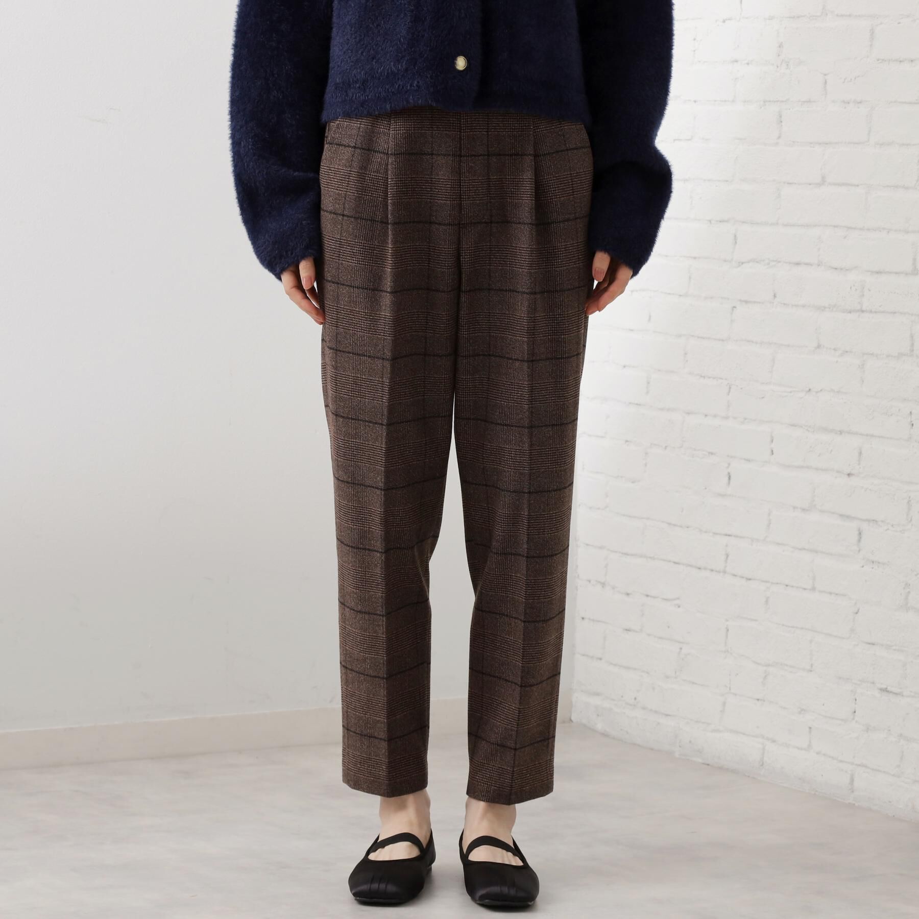 THE SHOP TK「【着丈選べる/XS～XLサイズ】あったか裏起毛テーパードパンツ」|その他|