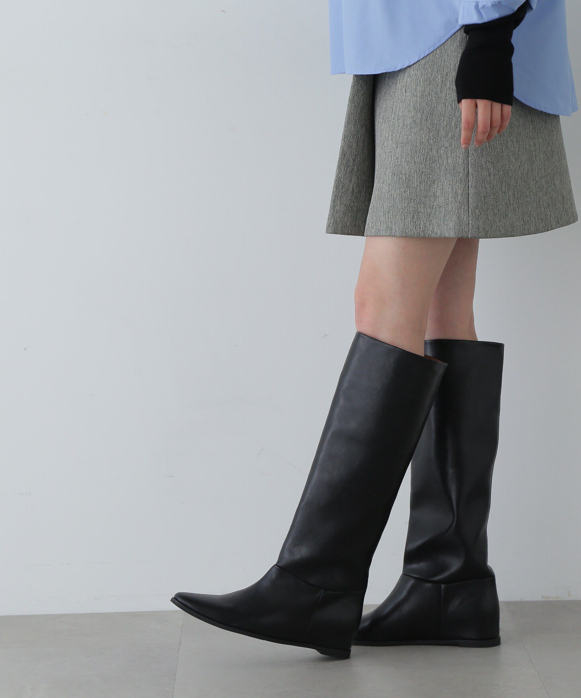  「ワイドラインロングブーツ」|その他|