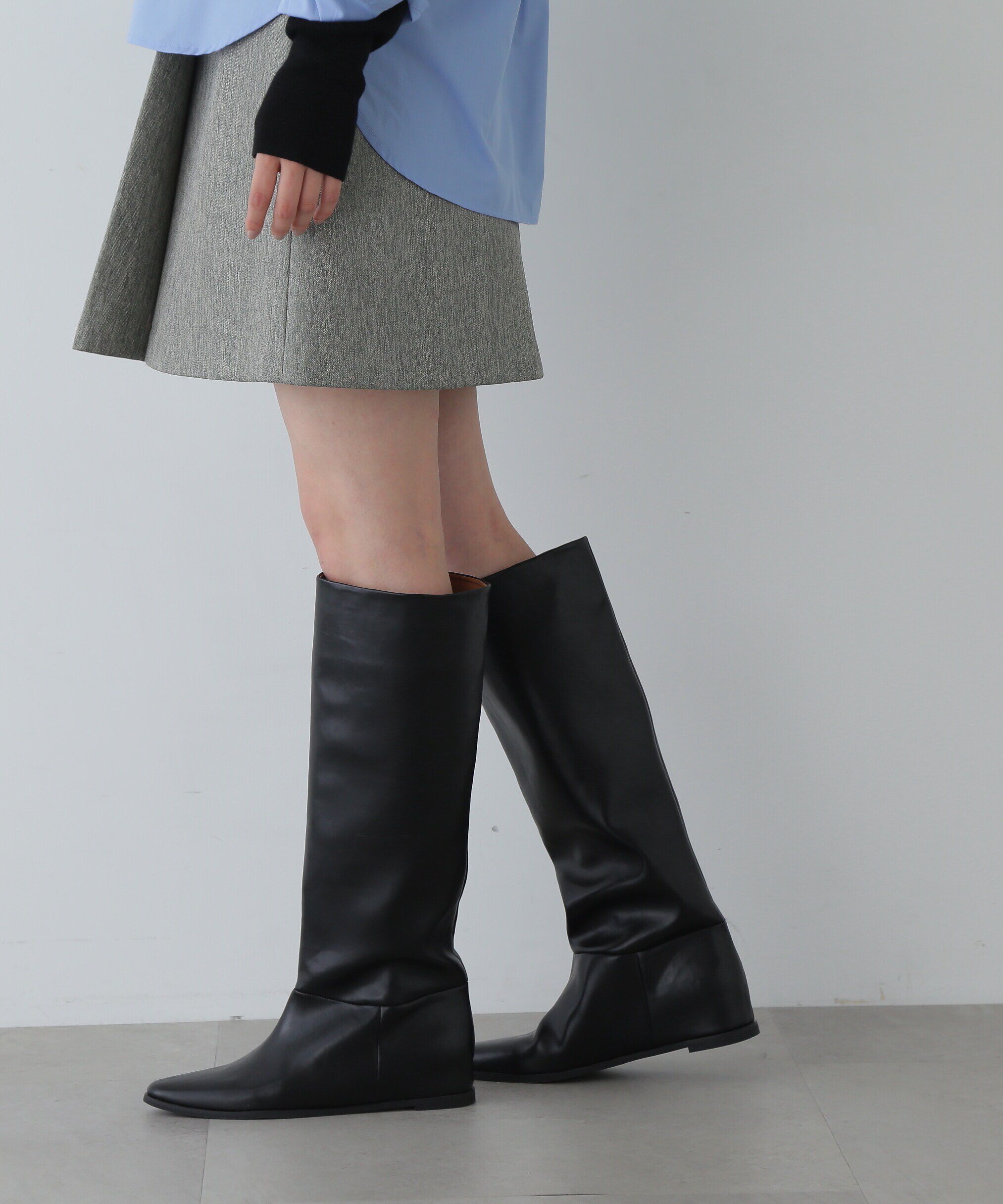  「ワイドラインロングブーツ」|その他|