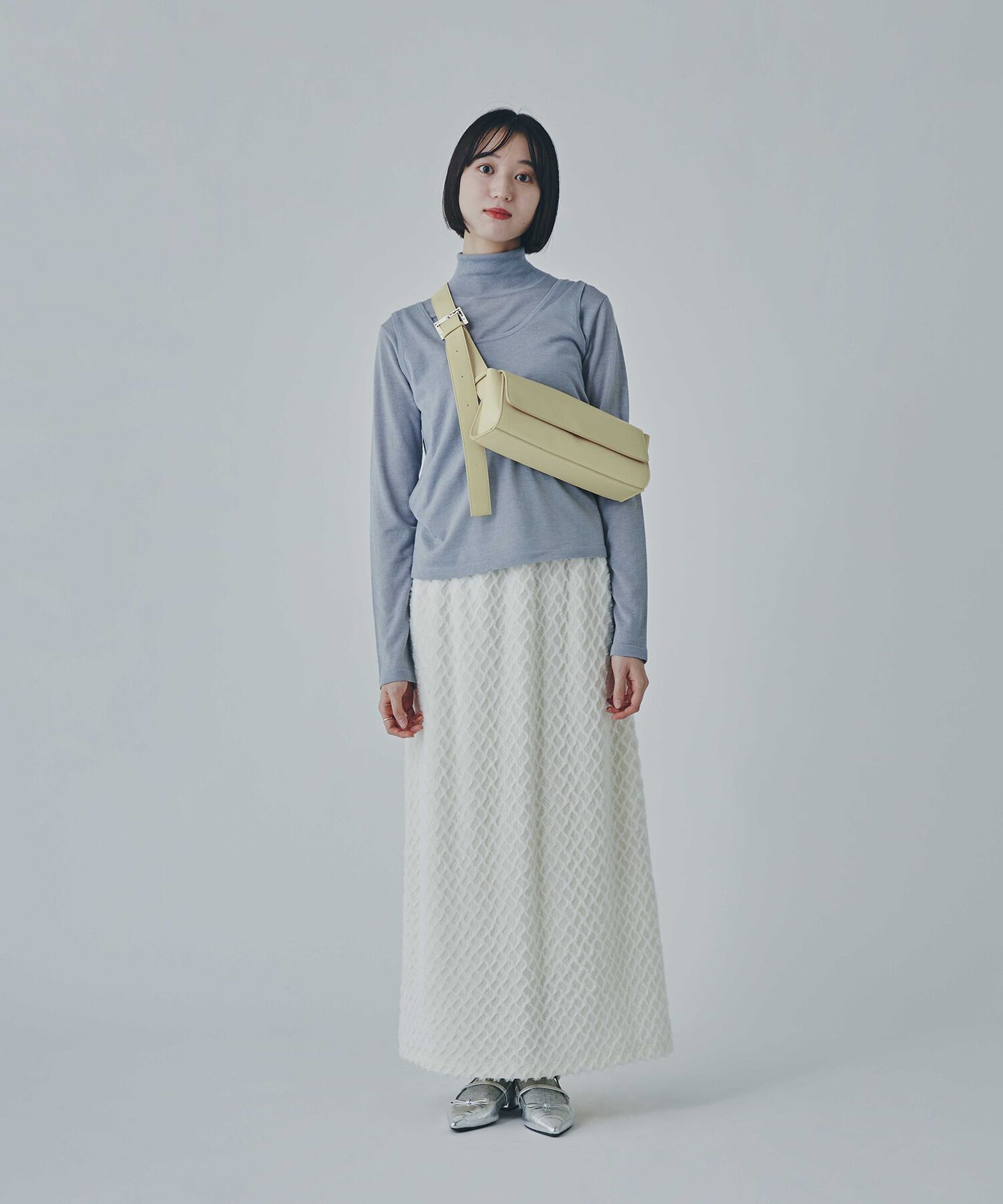  「フラッフィーイージータイトスカート」|スカート|