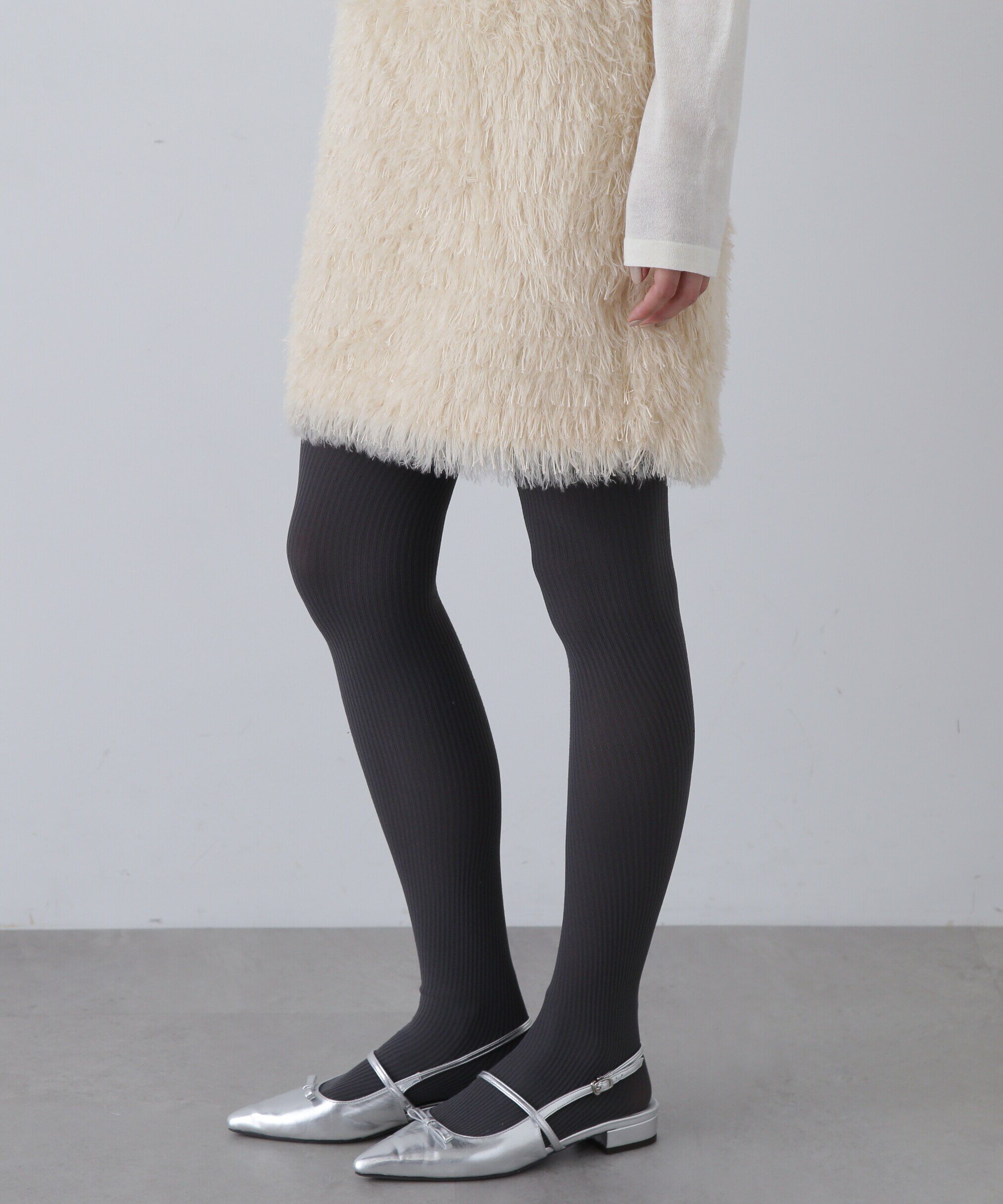  「モケモケフェザーミニスカート」|スカート|