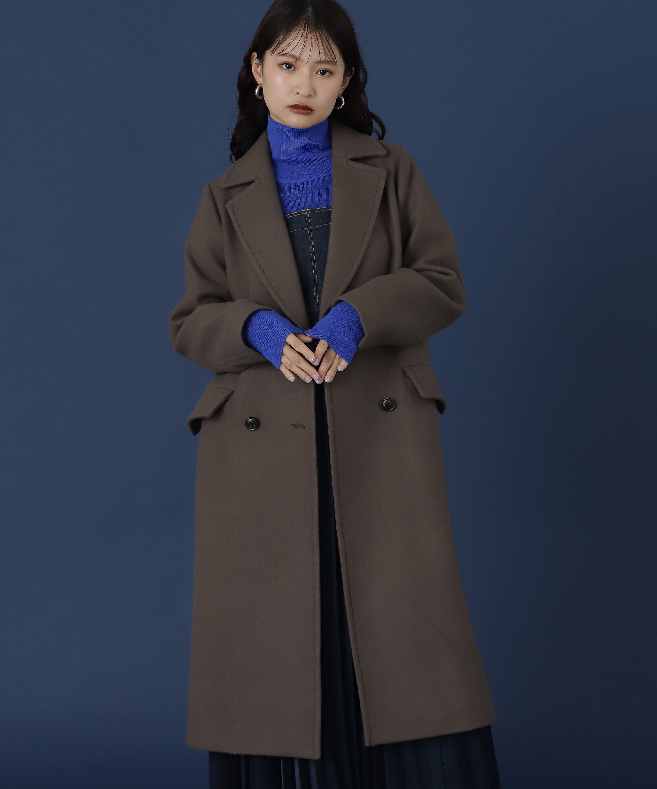  「ウール混ハイネックニット」|ニット・セーター|