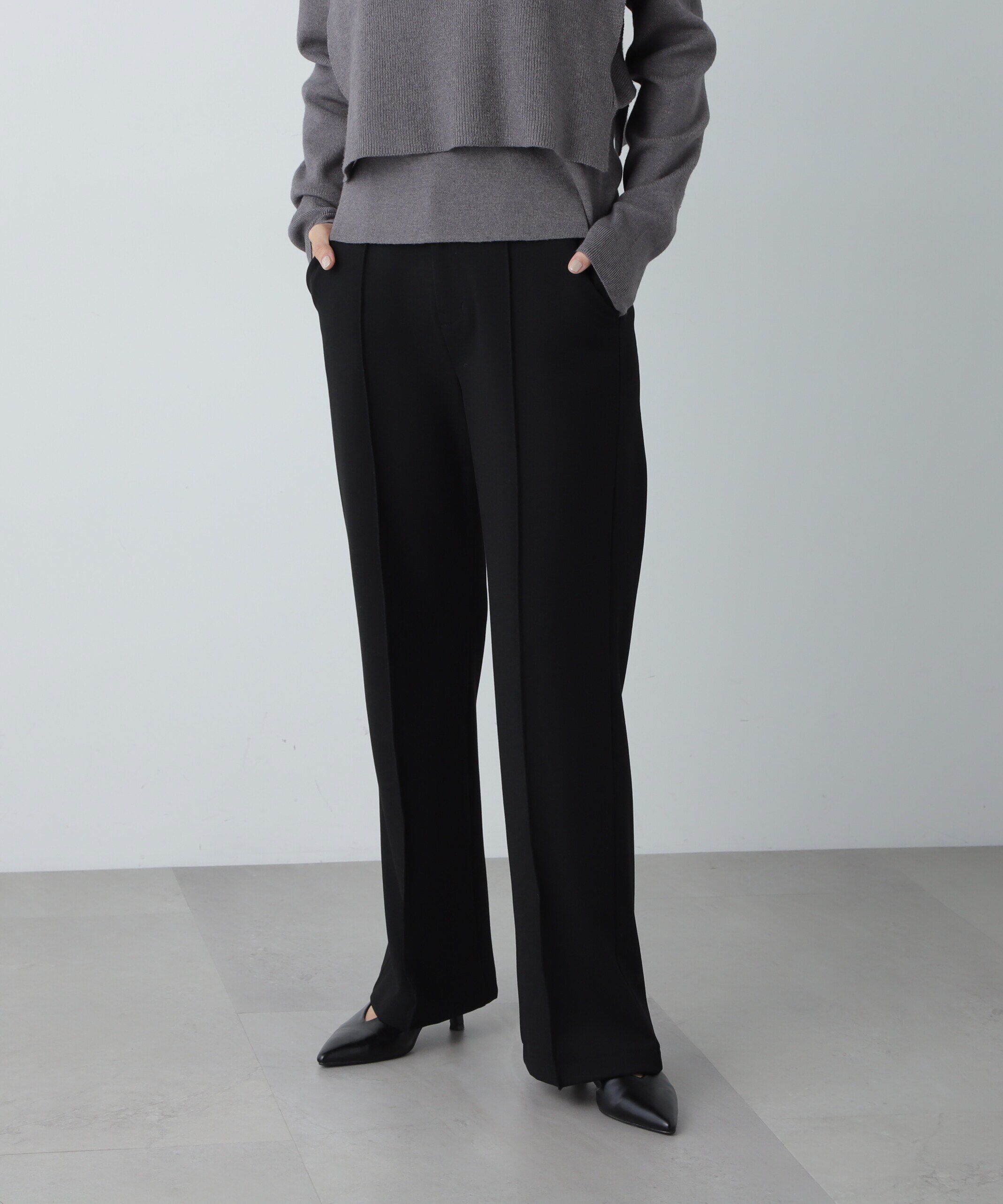  「起毛セミフレアパンツ」|その他|