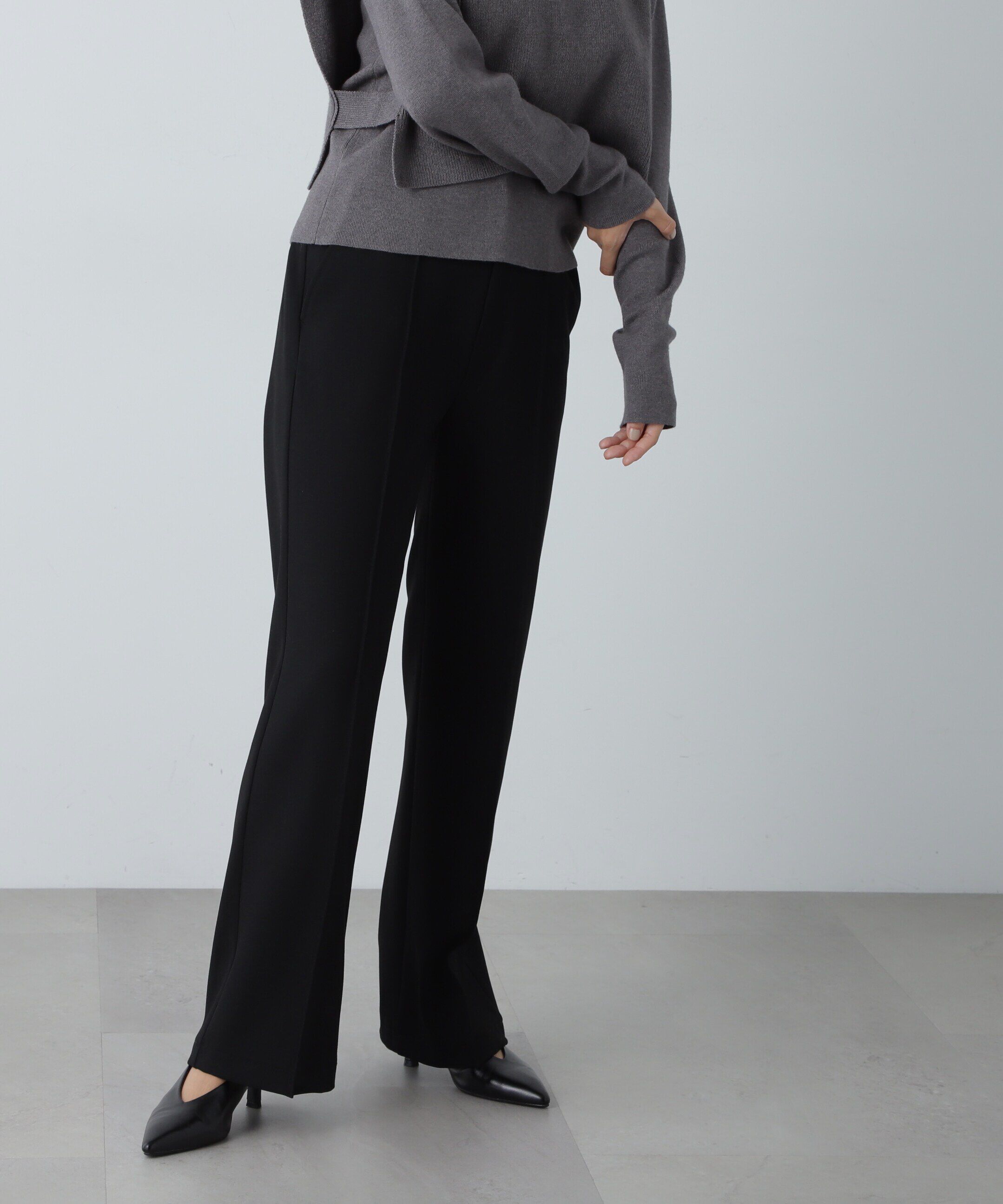  「起毛セミフレアパンツ」|その他|