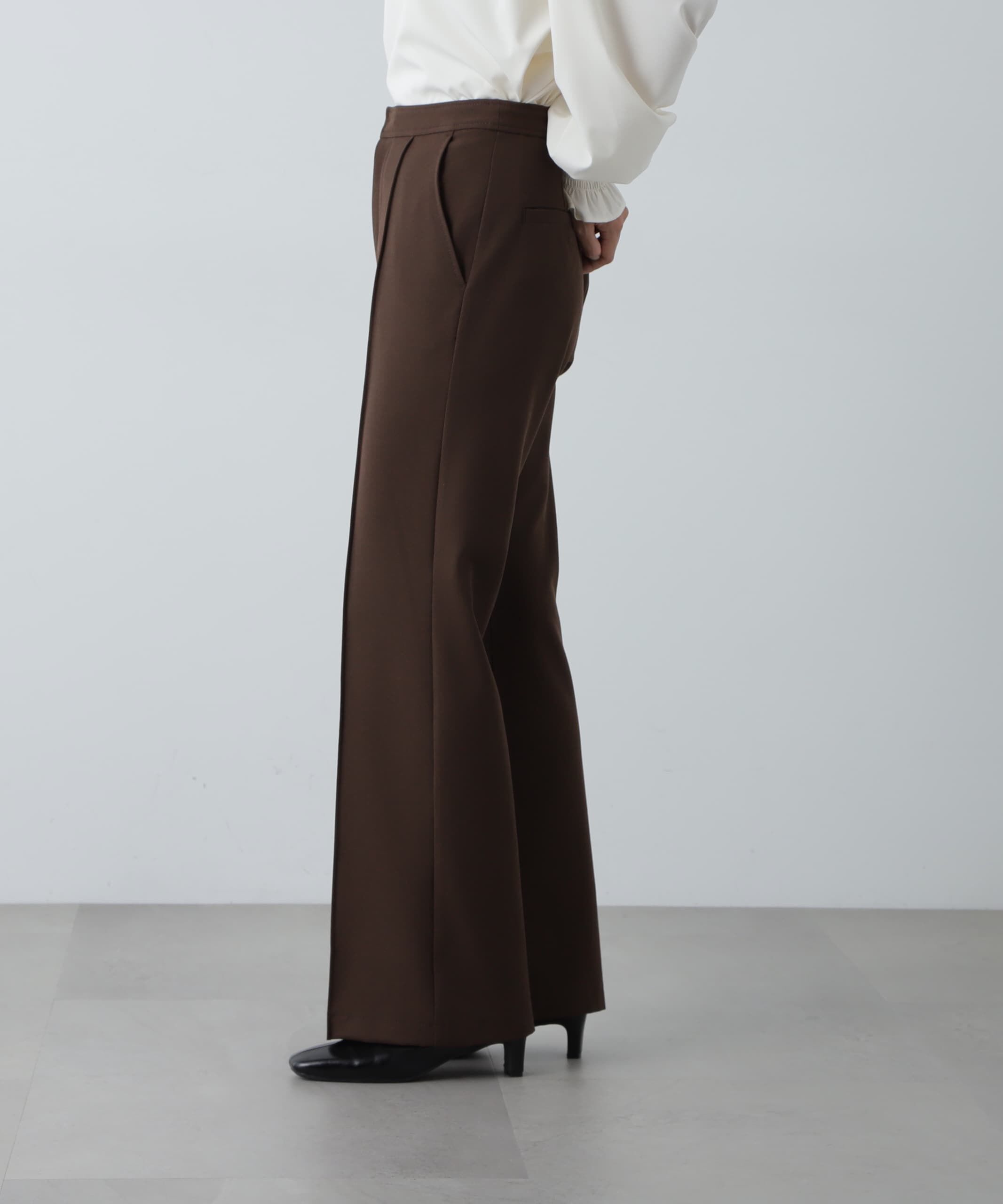  「起毛セミフレアパンツ」|その他|