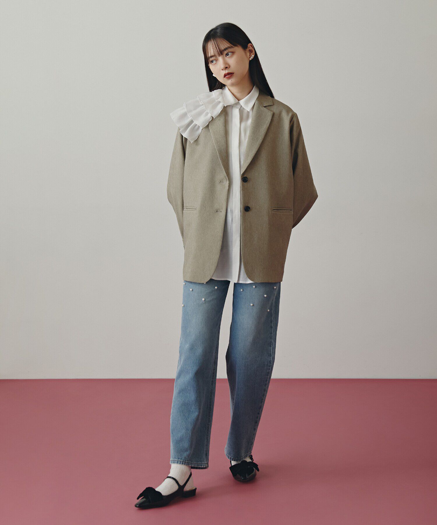  「シングルブレストテーラードジャケット」|その他|