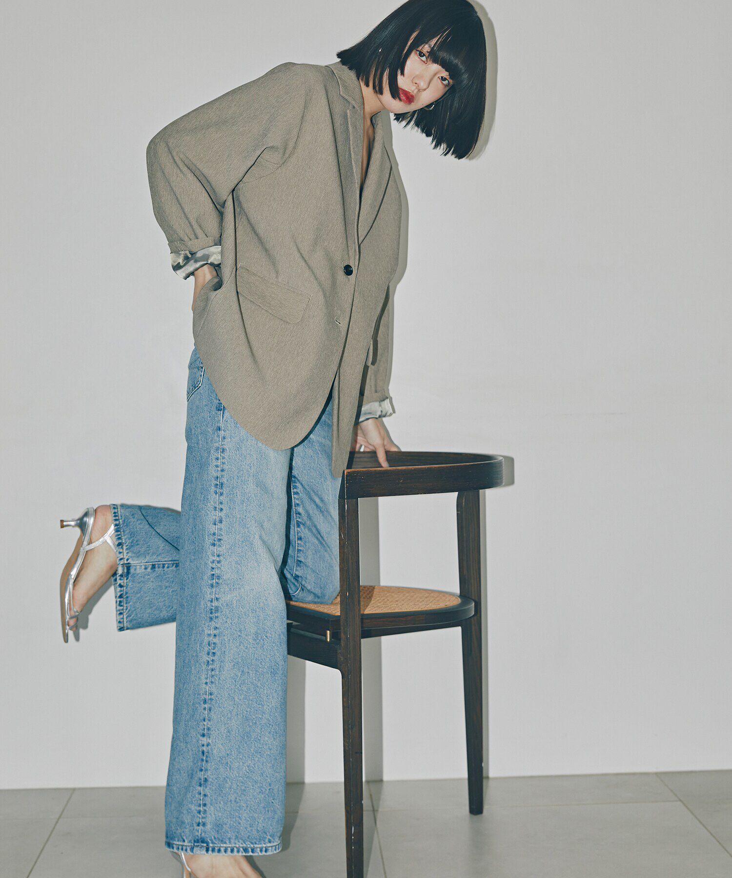  「シングルブレストテーラードジャケット」|その他|