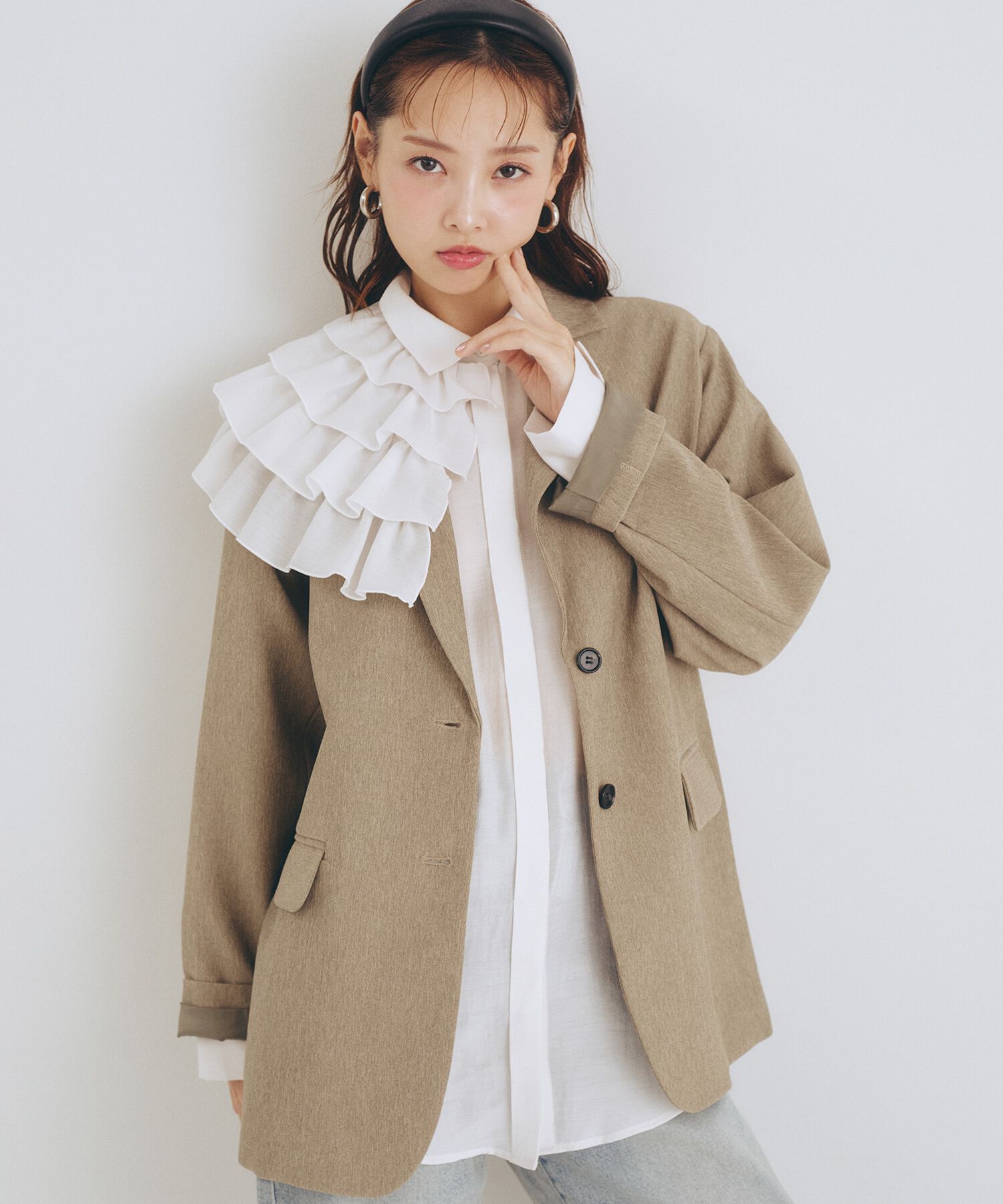  「シングルブレストテーラードジャケット」|その他|