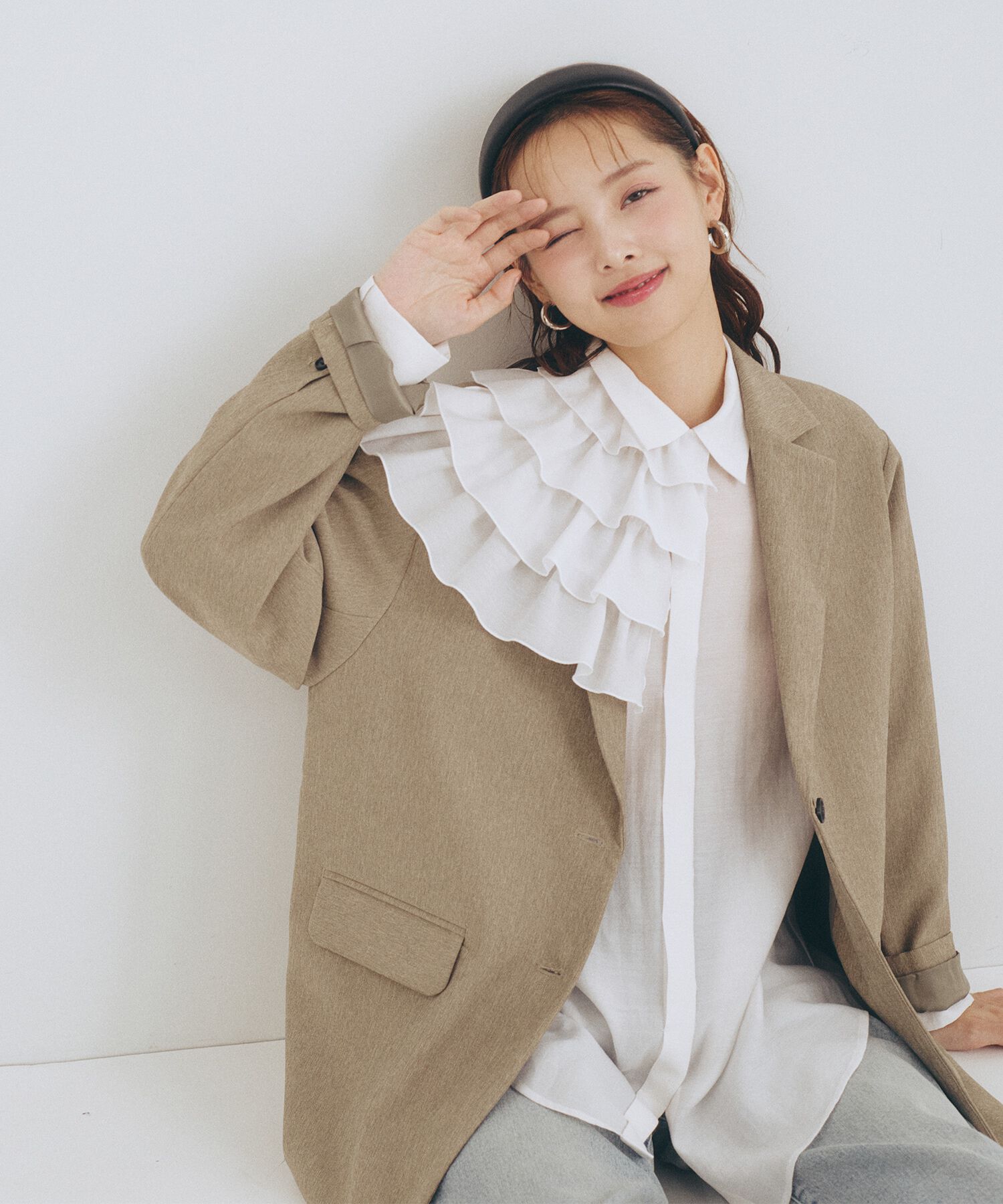  「シングルブレストテーラードジャケット」|その他|