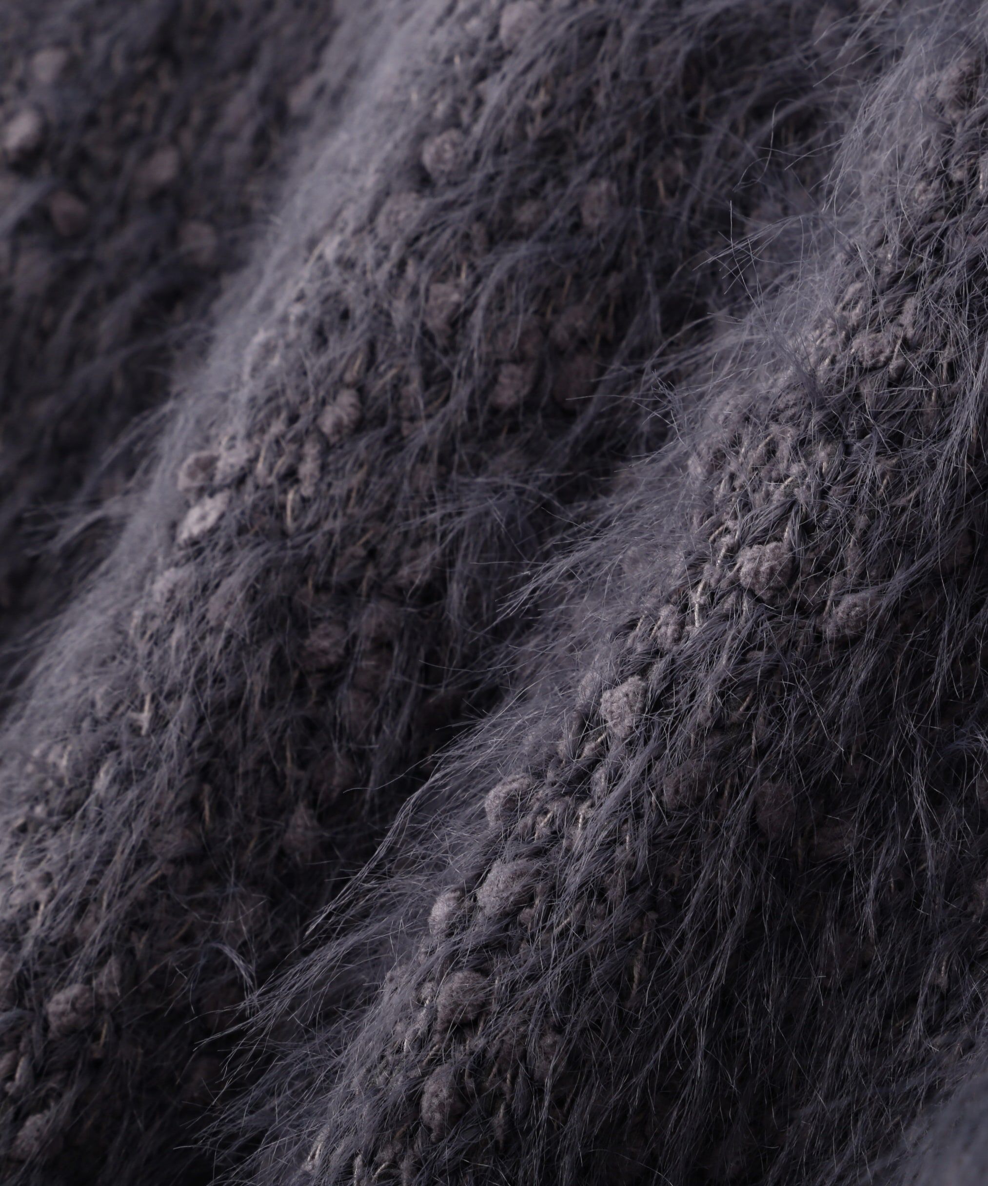  「クルーネックフェザーネップヤーンニット」|ニット・セーター|