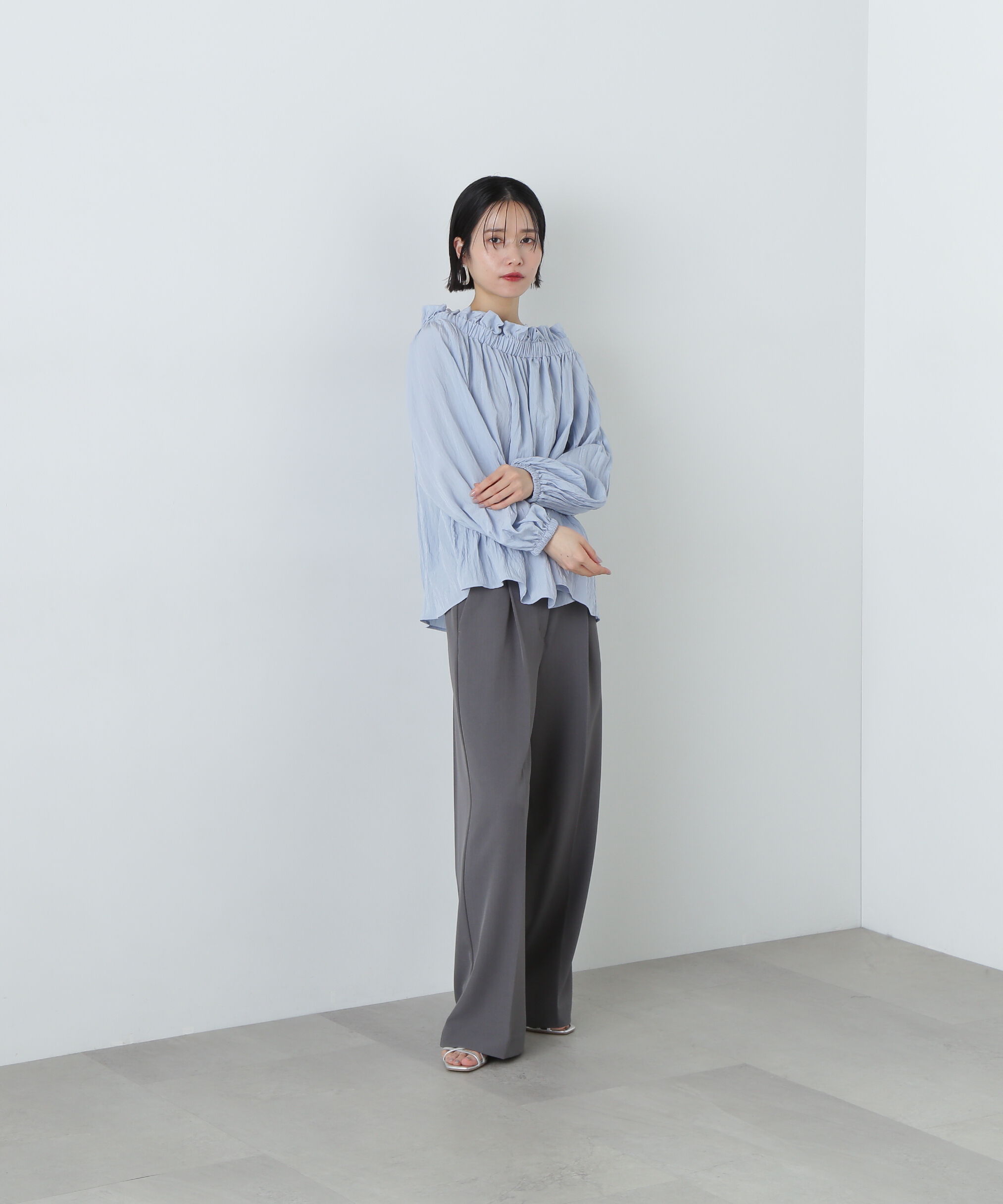  「スラックスワイドパンツ」|その他|