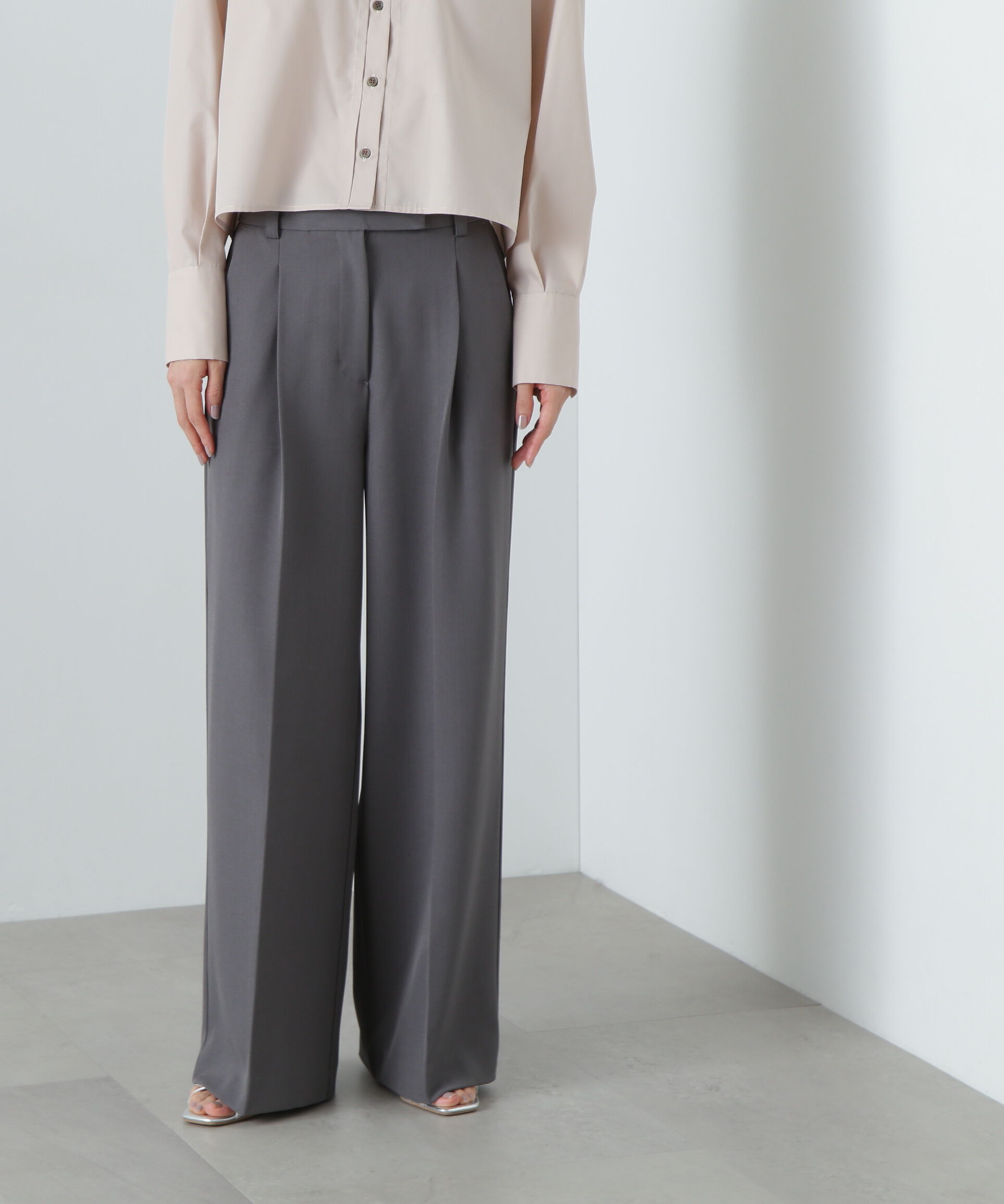  「スラックスワイドパンツ」|その他|