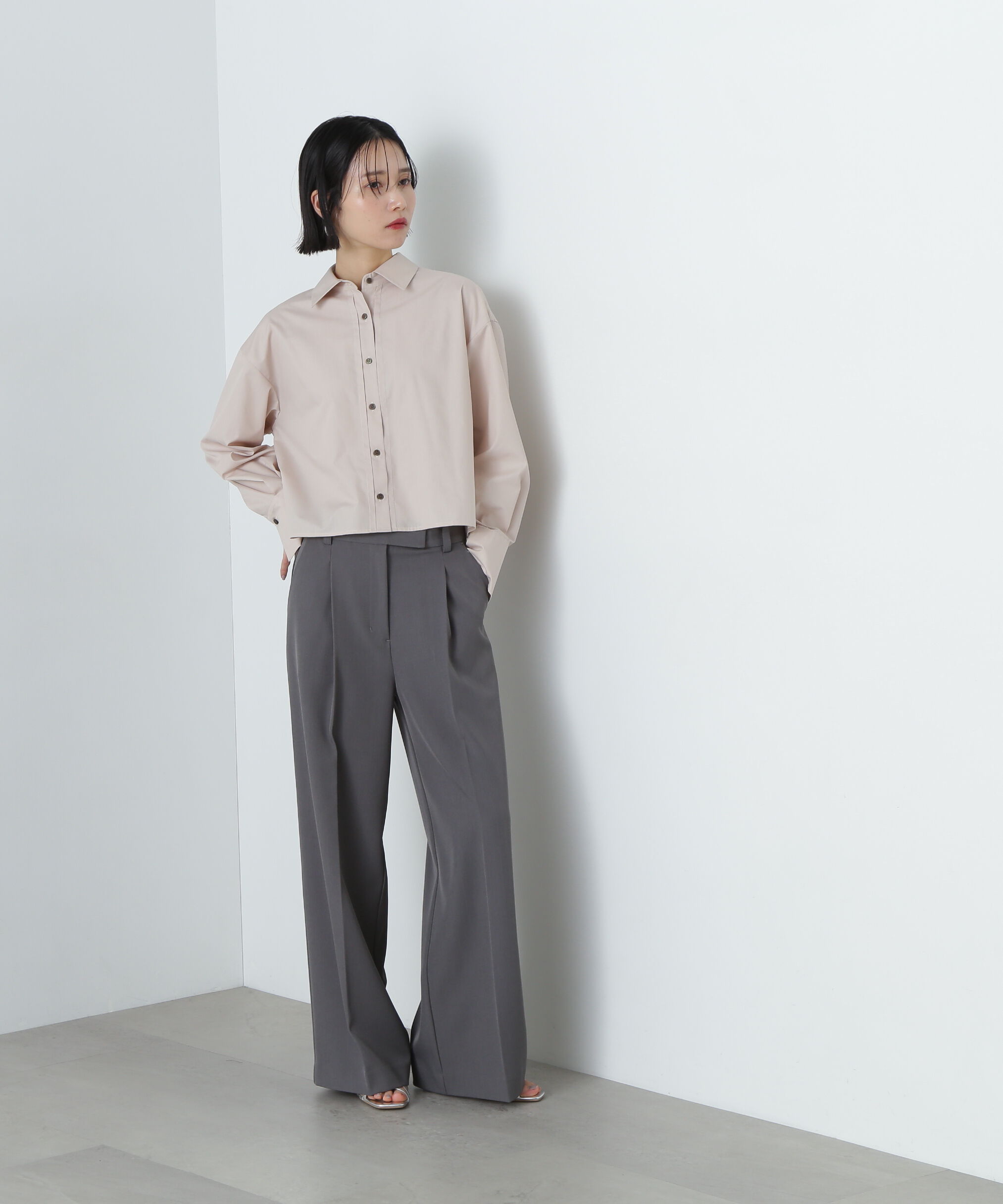  「スラックスワイドパンツ」|その他|