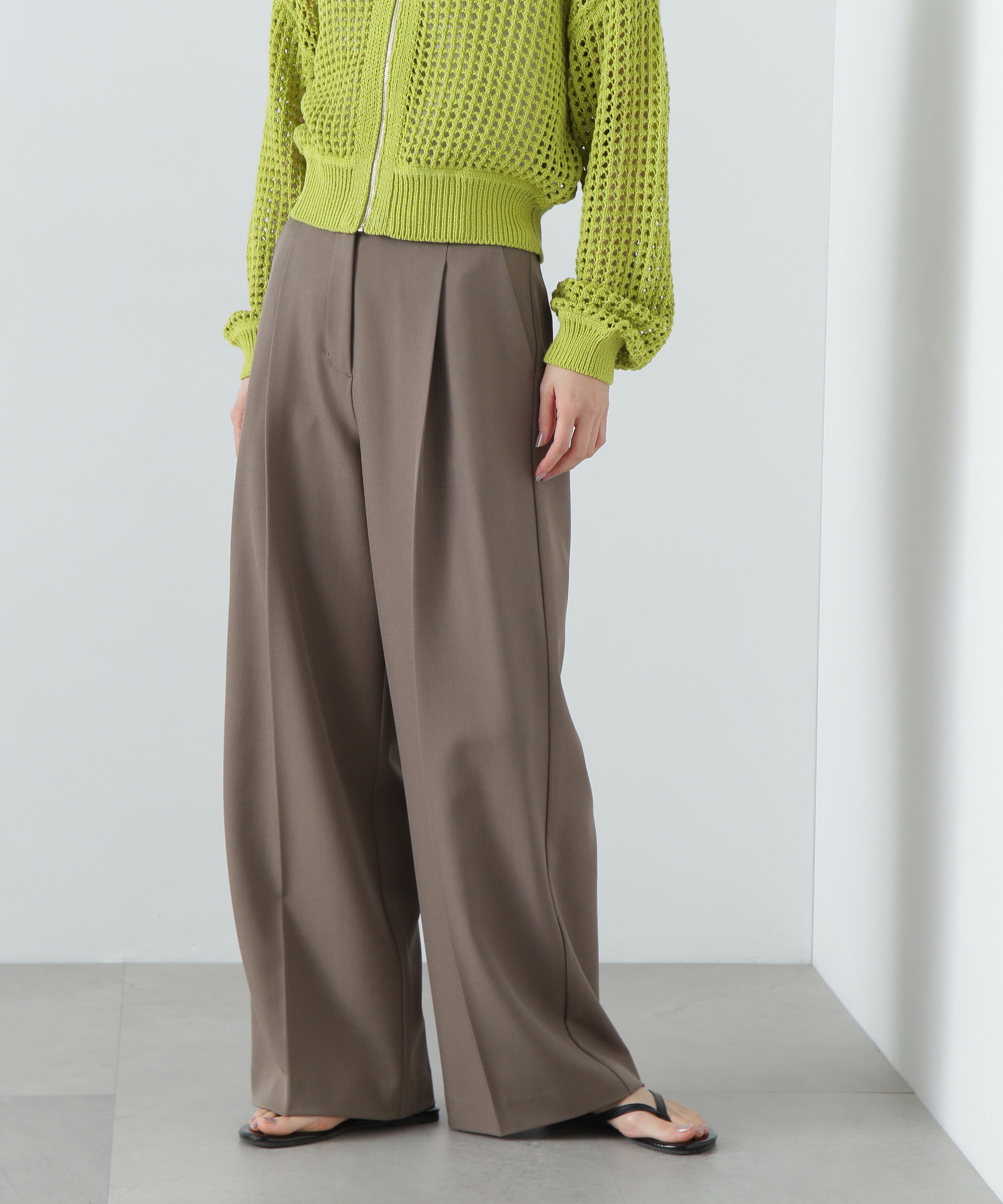  「スラックスワイドパンツ」|その他|