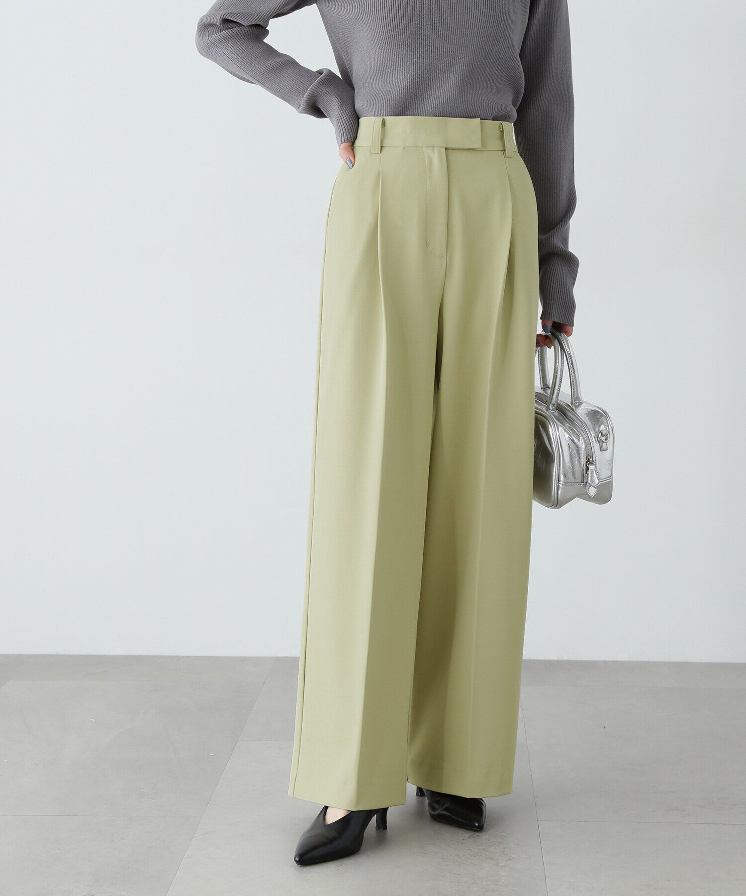  「スラックスワイドパンツ」|その他|