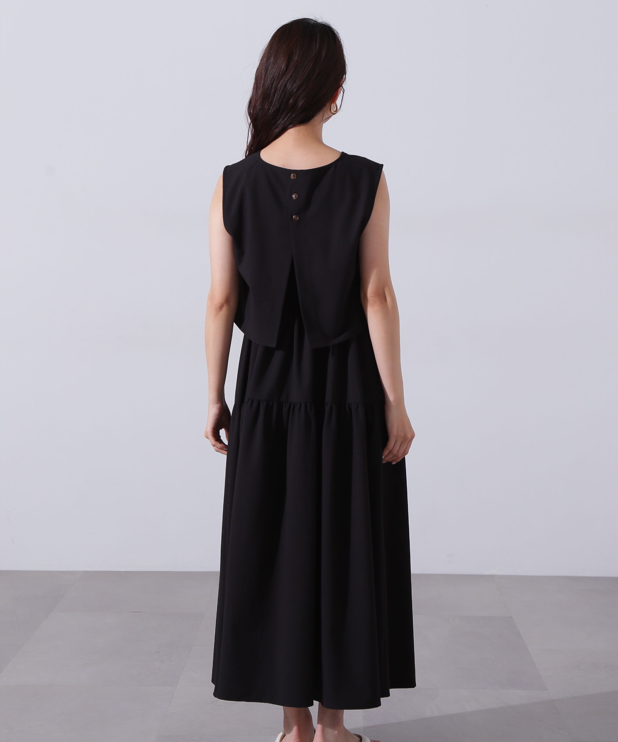  「Vトップキャミワンピースセット」|ワンピース|