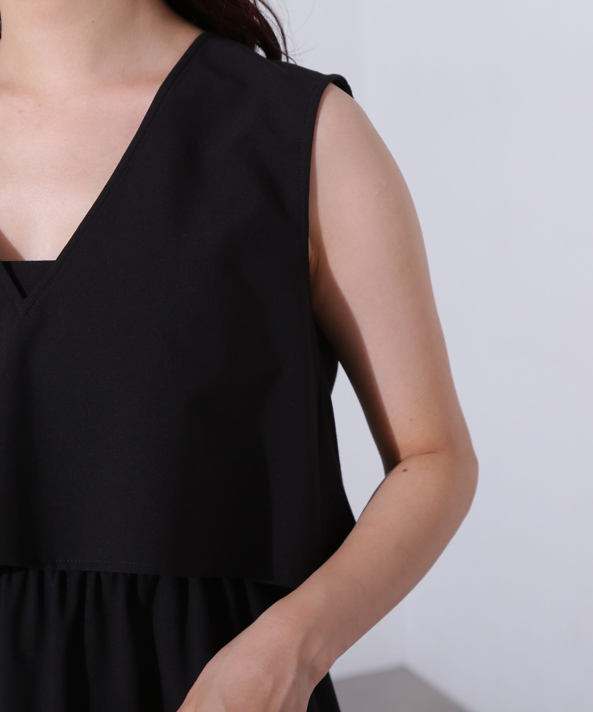  「Vトップキャミワンピースセット」|ワンピース|