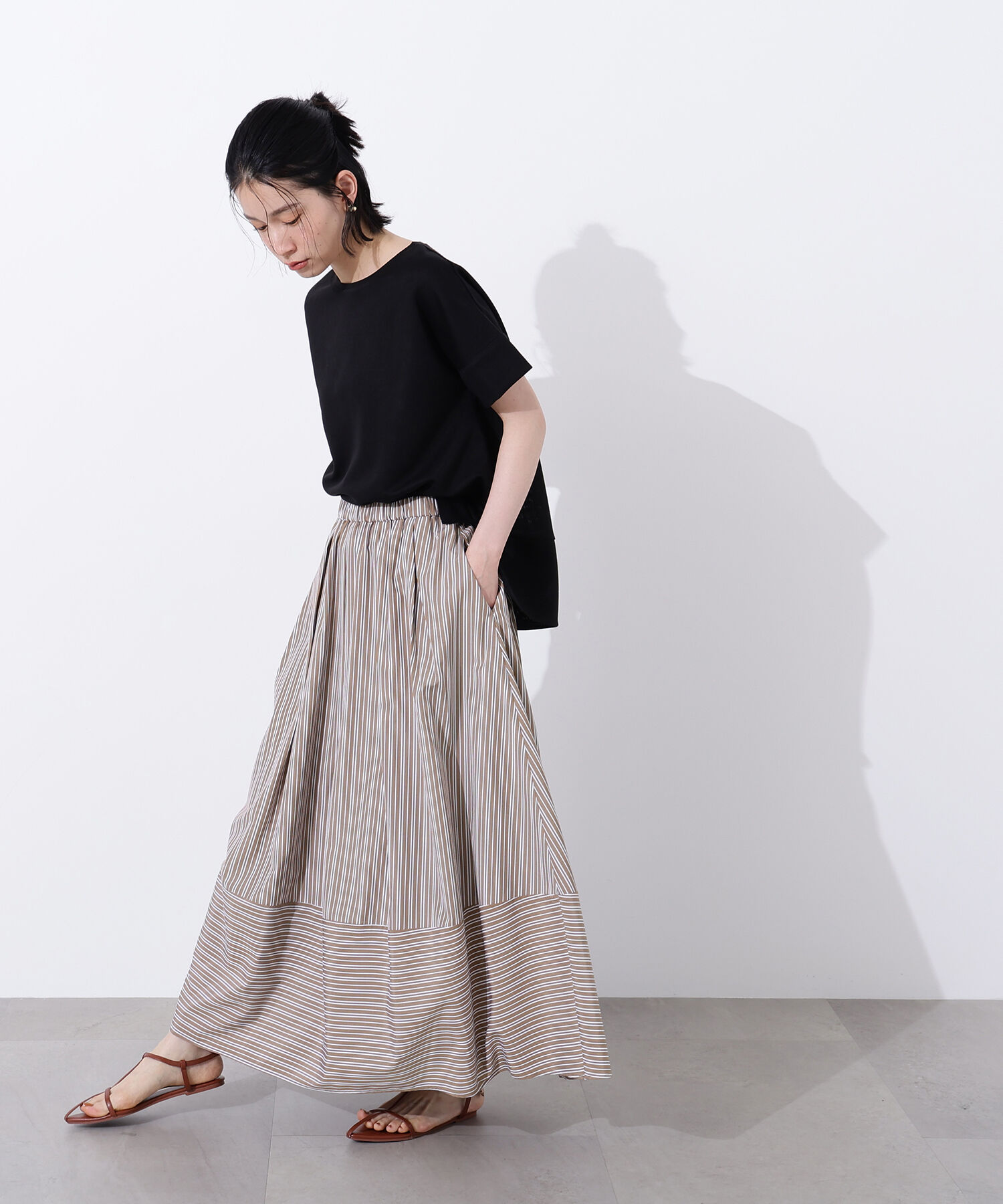  「シアーボクシーカットソー」|Tシャツ・カットソー|