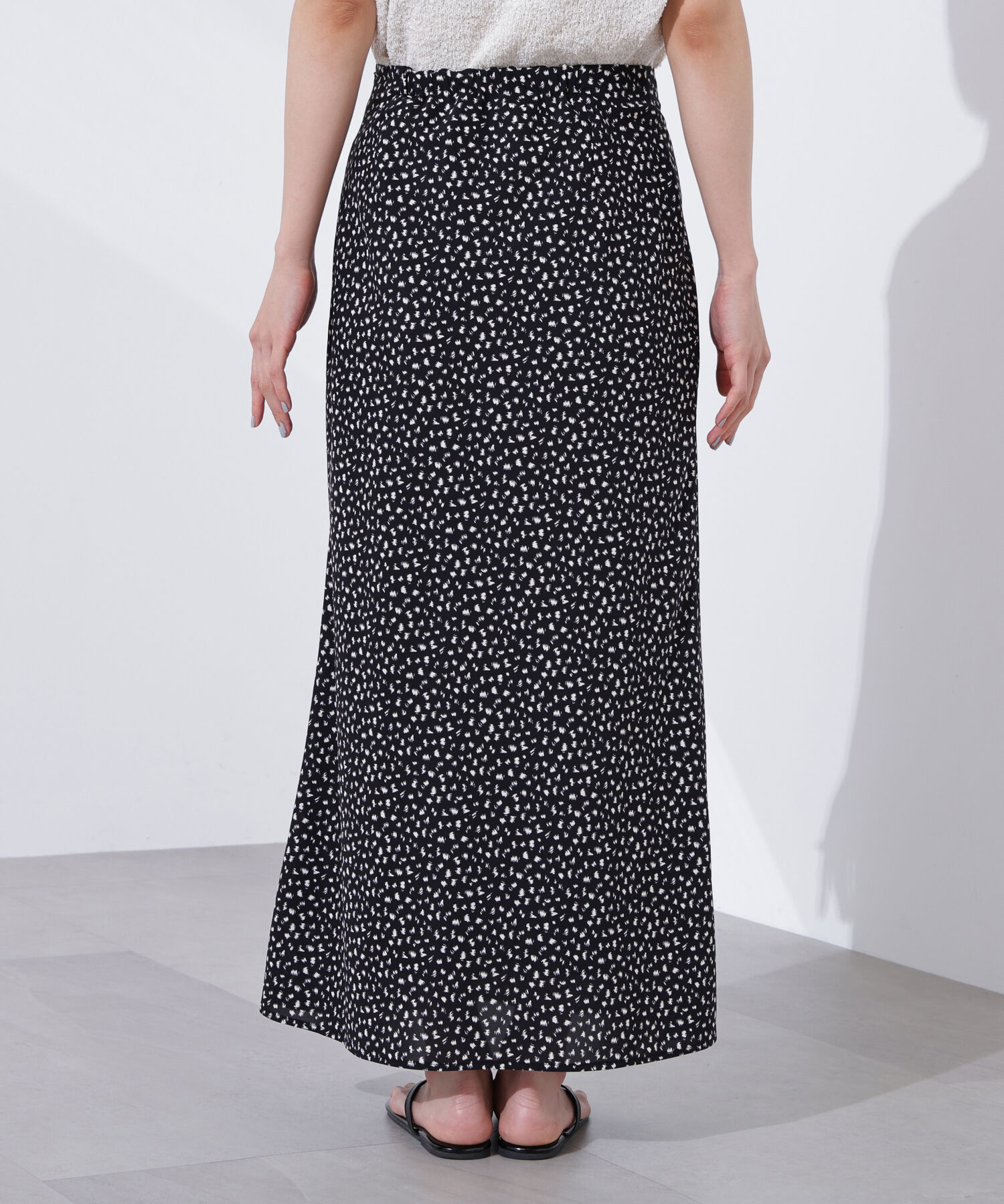  「アニマルプリントナロースカート」|スカート|