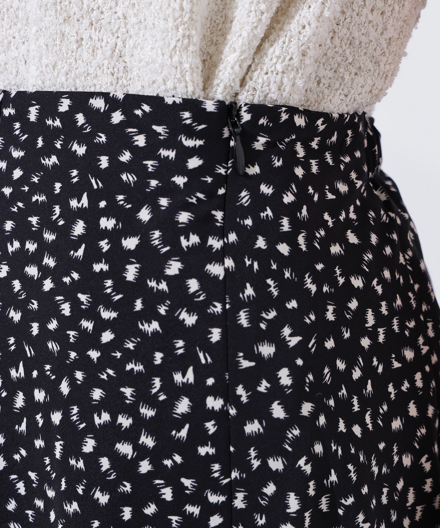  「アニマルプリントナロースカート」|スカート|