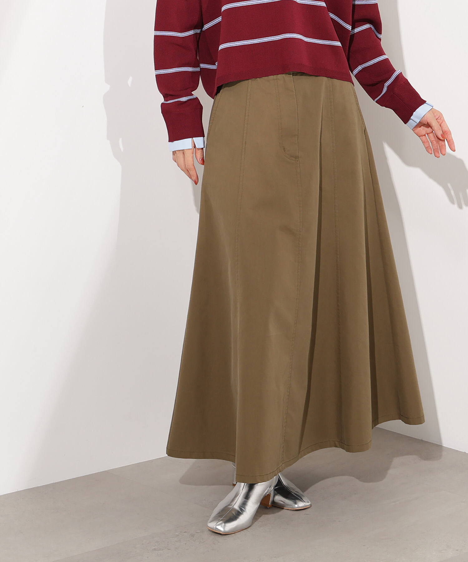  「フレアチノスカート」|スカート|