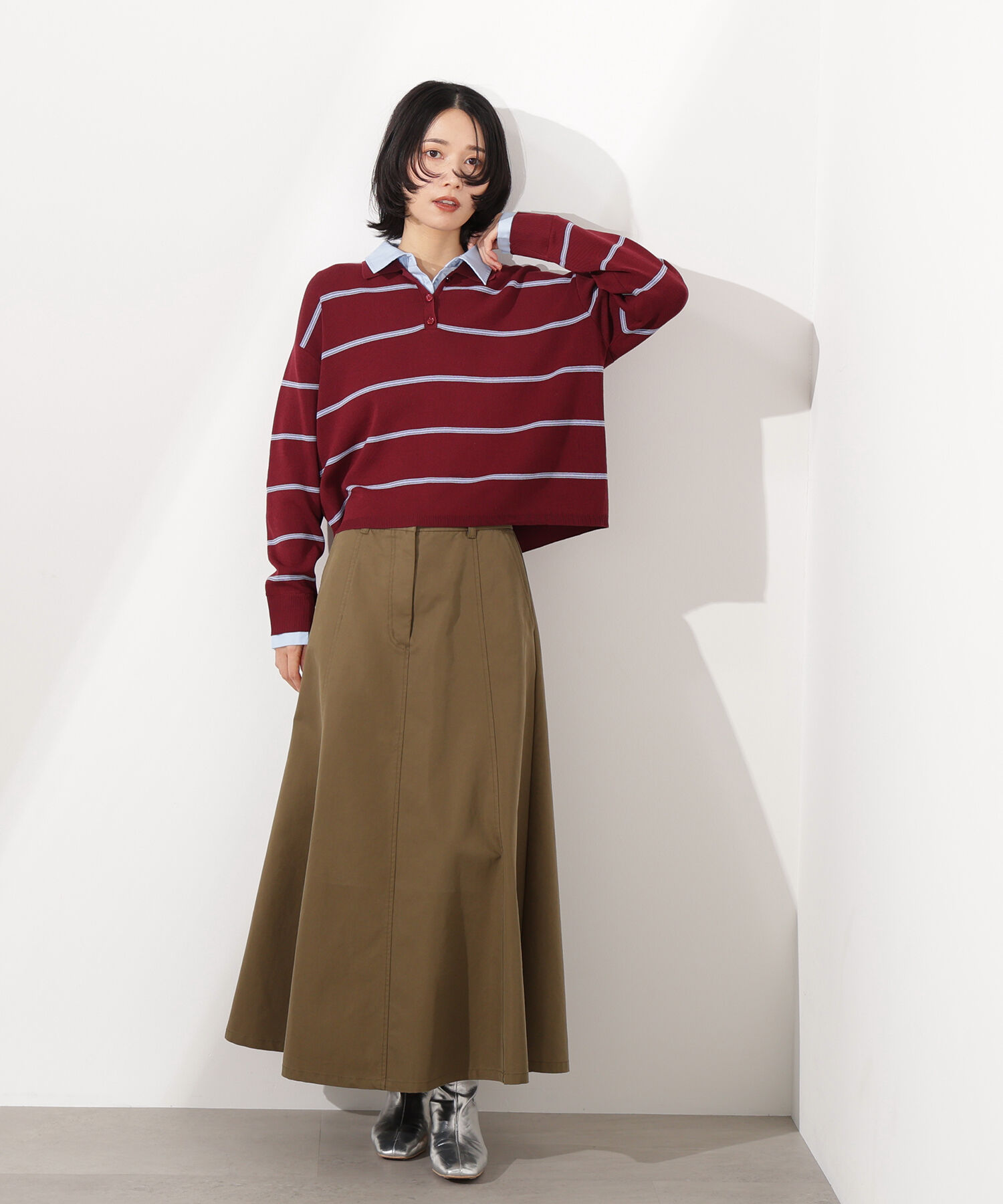  「フレアチノスカート」|スカート|