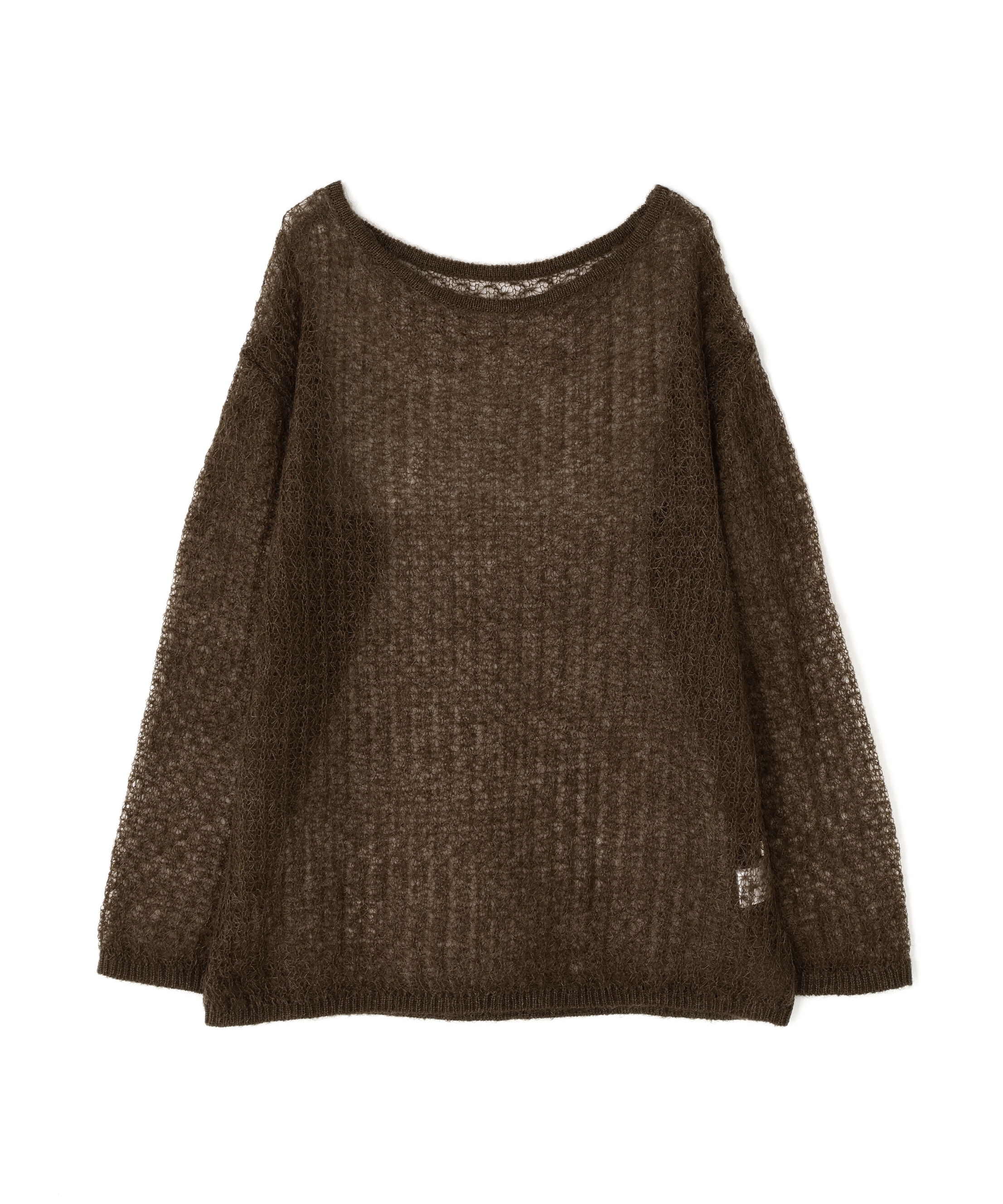  「モヘヤブレンドオーバーニット」|ニット・セーター|