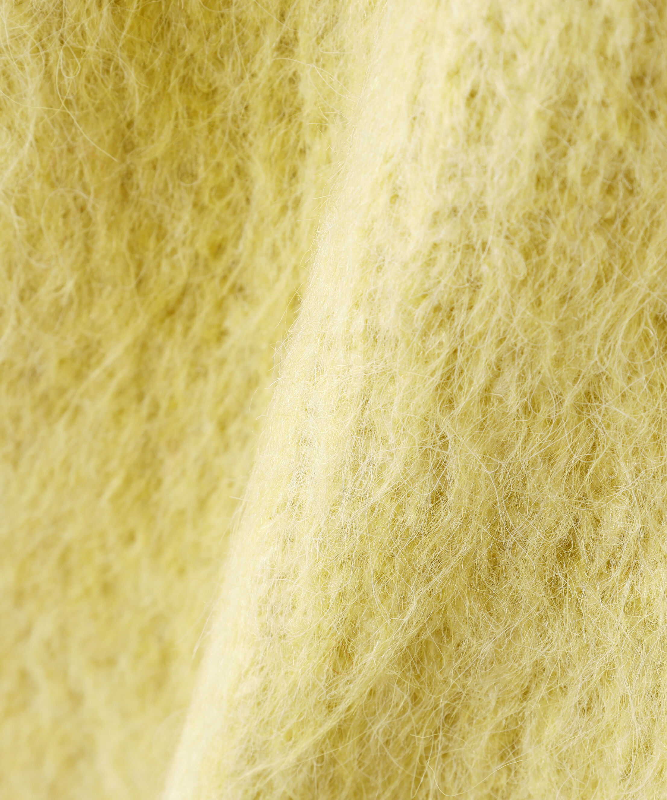  「クルーネックフェザーカーディガン」|ニット・セーター|