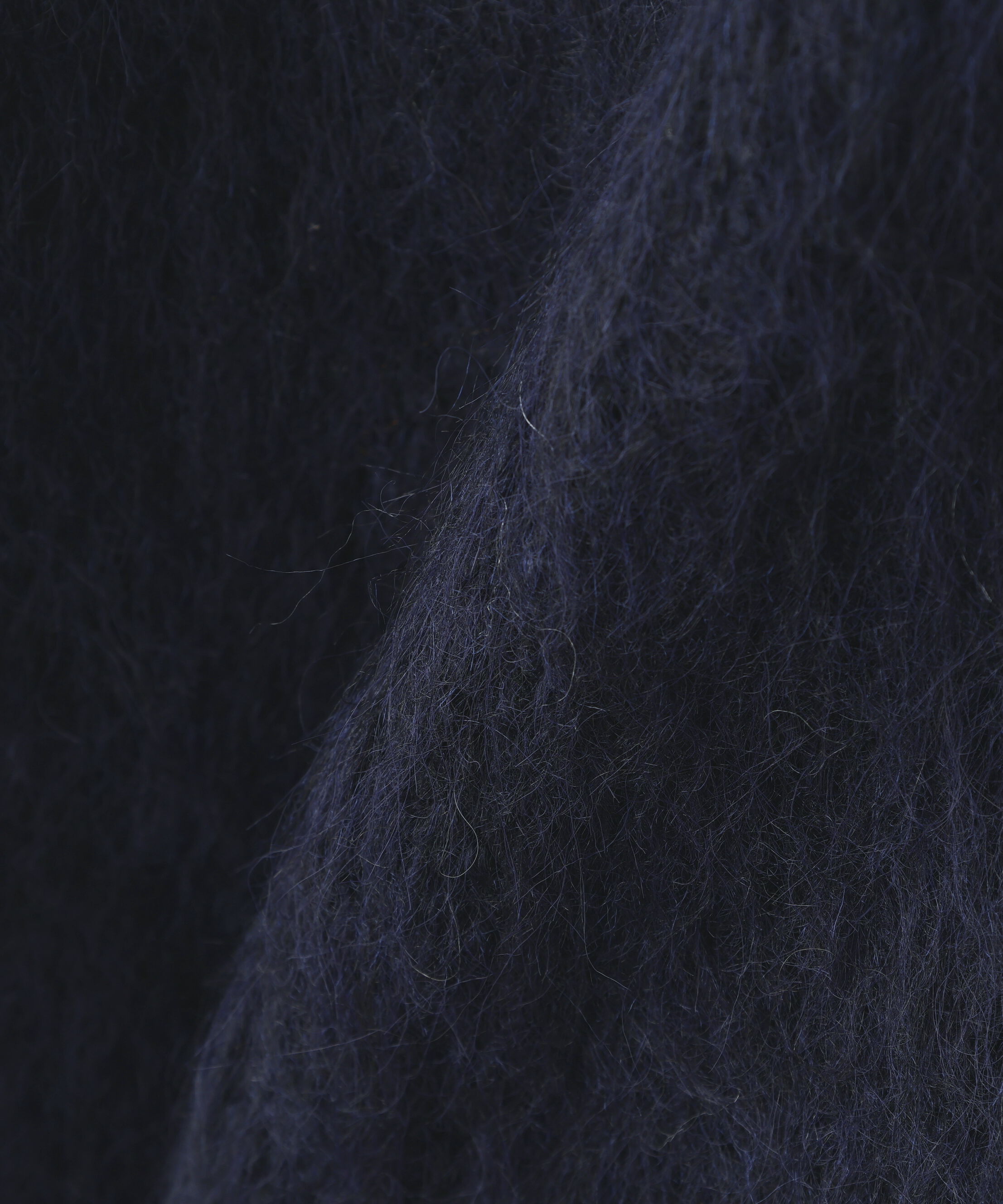  「クルーネックフェザーカーディガン」|ニット・セーター|