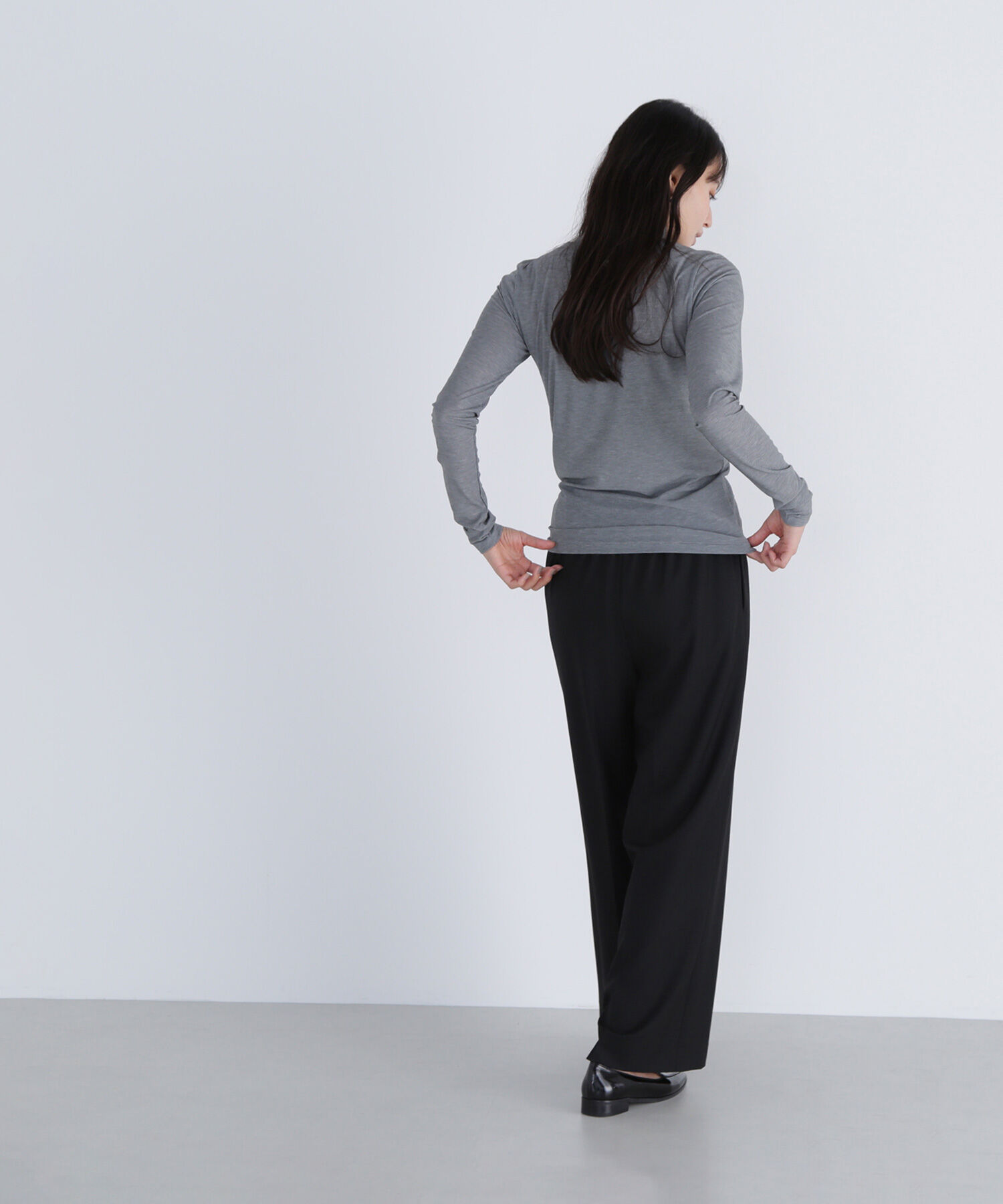  「シアーカットソーシリーズ ハイネック」|Tシャツ・カットソー|