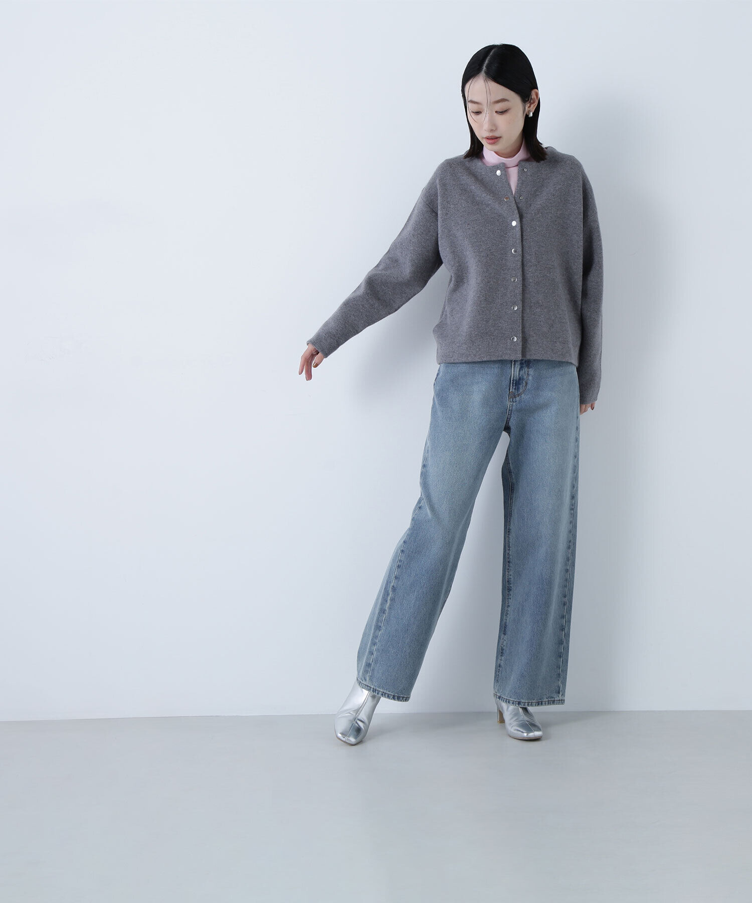  「シアーカットソーシリーズ ハイネック」|Tシャツ・カットソー|