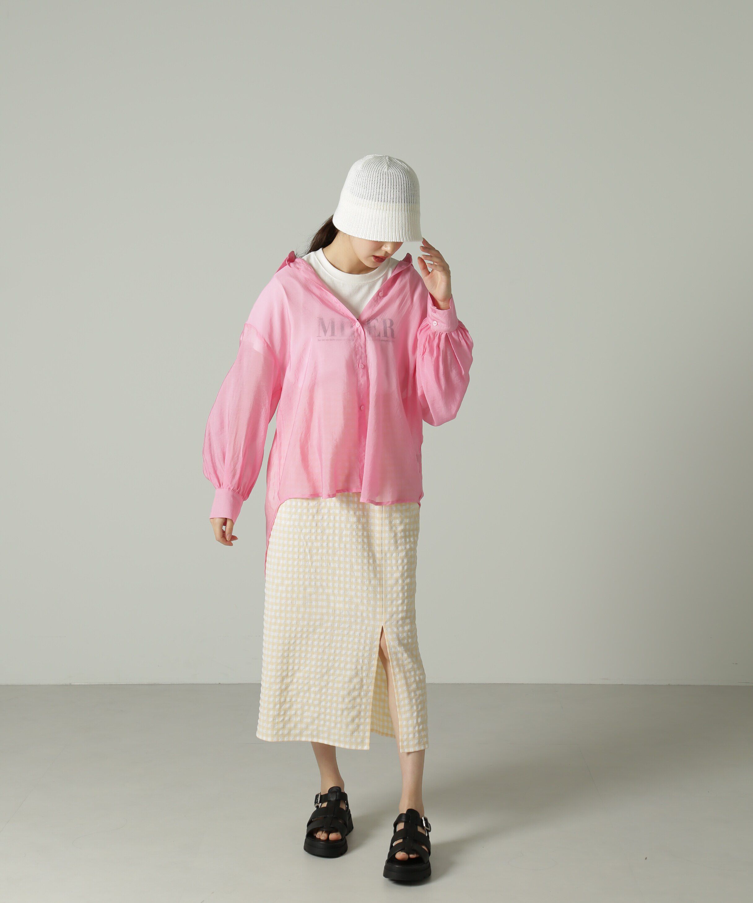  「[ﾍﾞｰｼﾞｭｷﾞﾝｶﾞﾑｶﾗｰWEB限定][低身長ｻｲｽﾞ/Sｼﾘｰｽﾞ]ｷ 」|スカート|