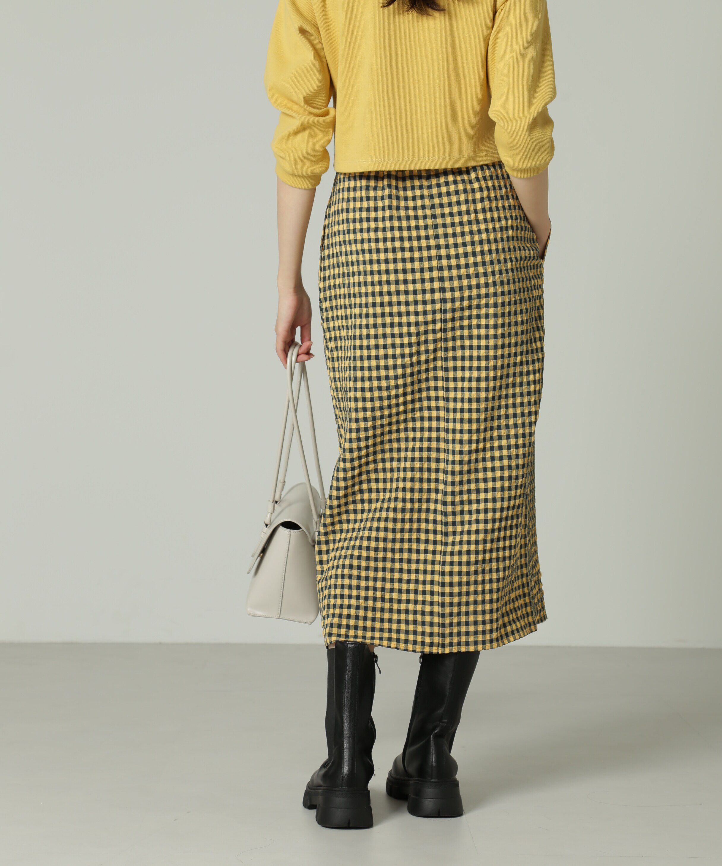  「[ﾍﾞｰｼﾞｭｷﾞﾝｶﾞﾑｶﾗｰWEB限定][低身長ｻｲｽﾞ/Sｼﾘｰｽﾞ]ｷ 」|スカート|