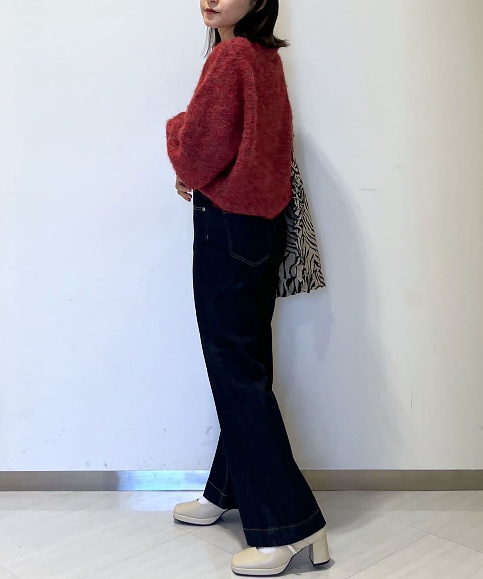  「[低身長サイズ/Sシリーズ]ベーシックワイドデニムパンツ」|その他|