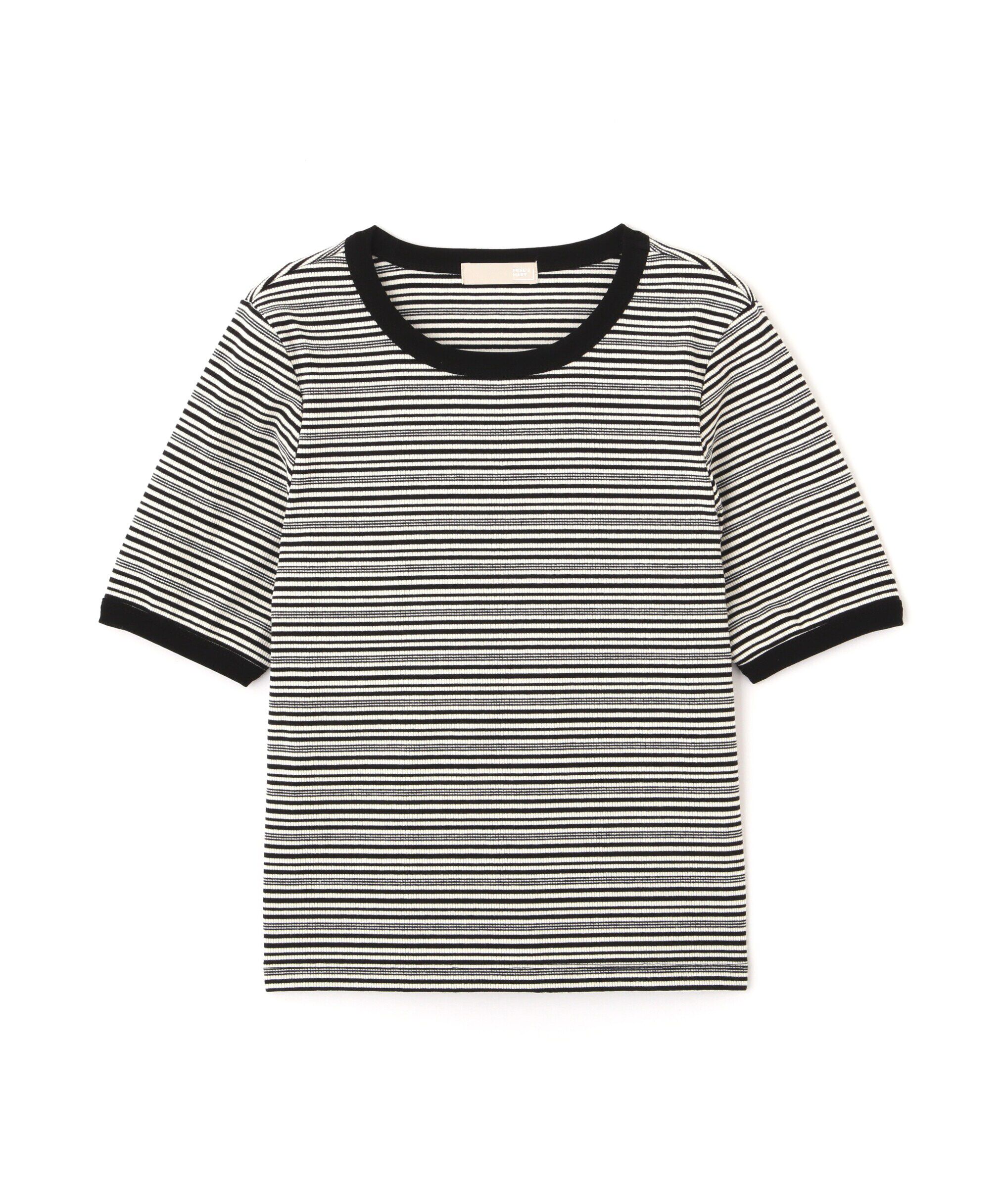  「ランダムボーダーカットソー」|Tシャツ・カットソー|