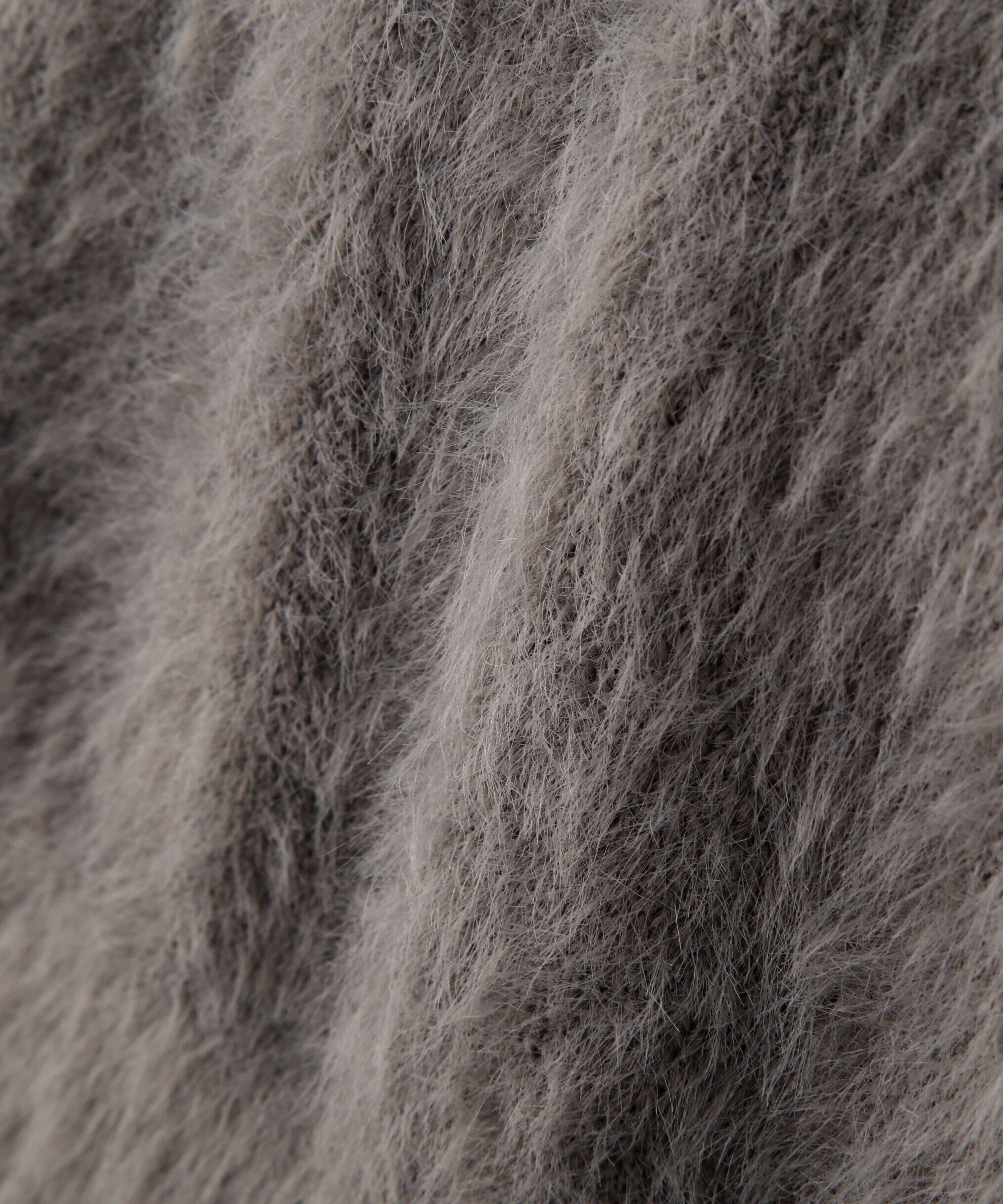  「シャギー半袖ニット」|ニット・セーター|