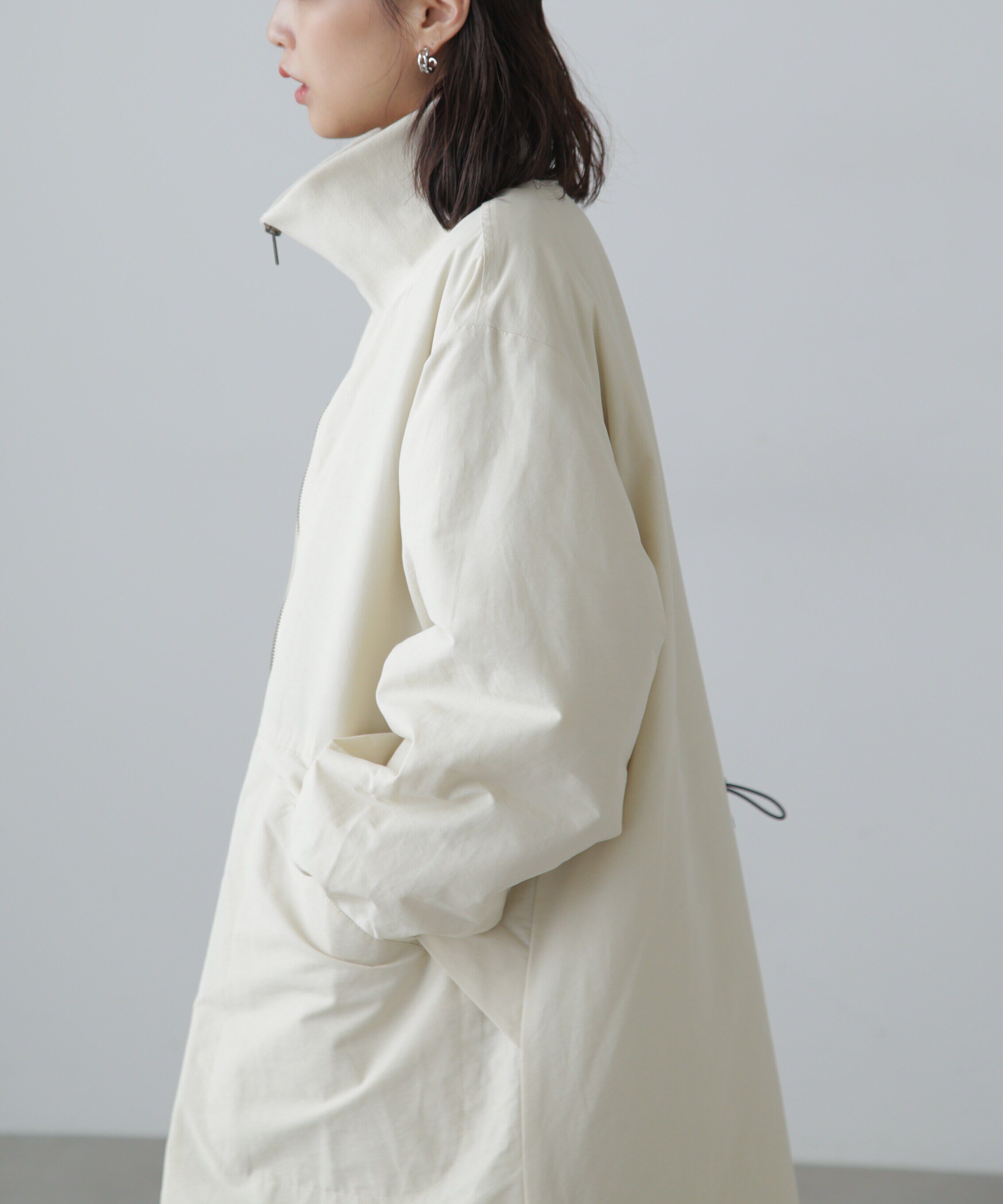  「リブスタンドロングコート」|その他|