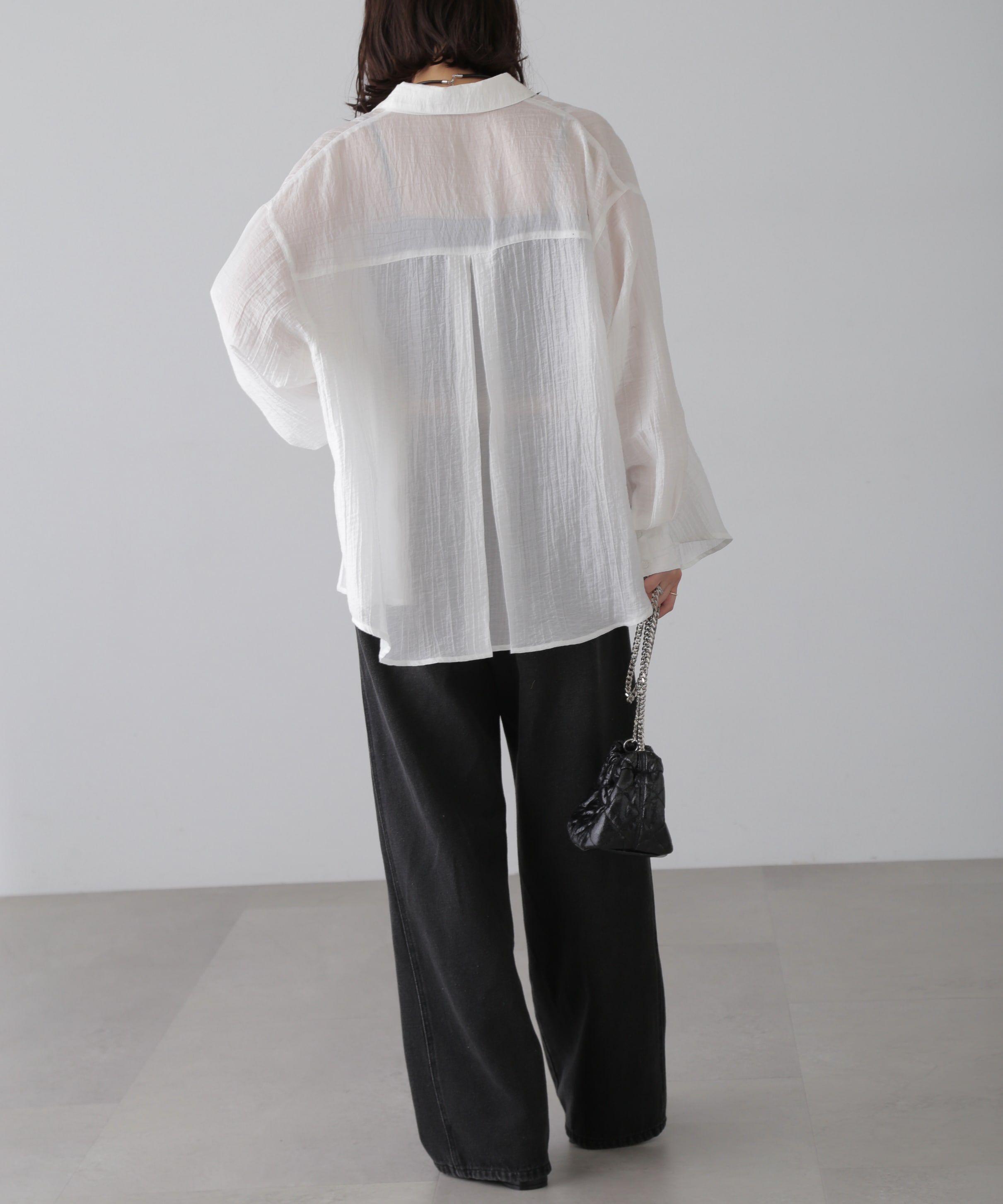  「ワッシャービッグシャツ」|シャツ・ブラウス|